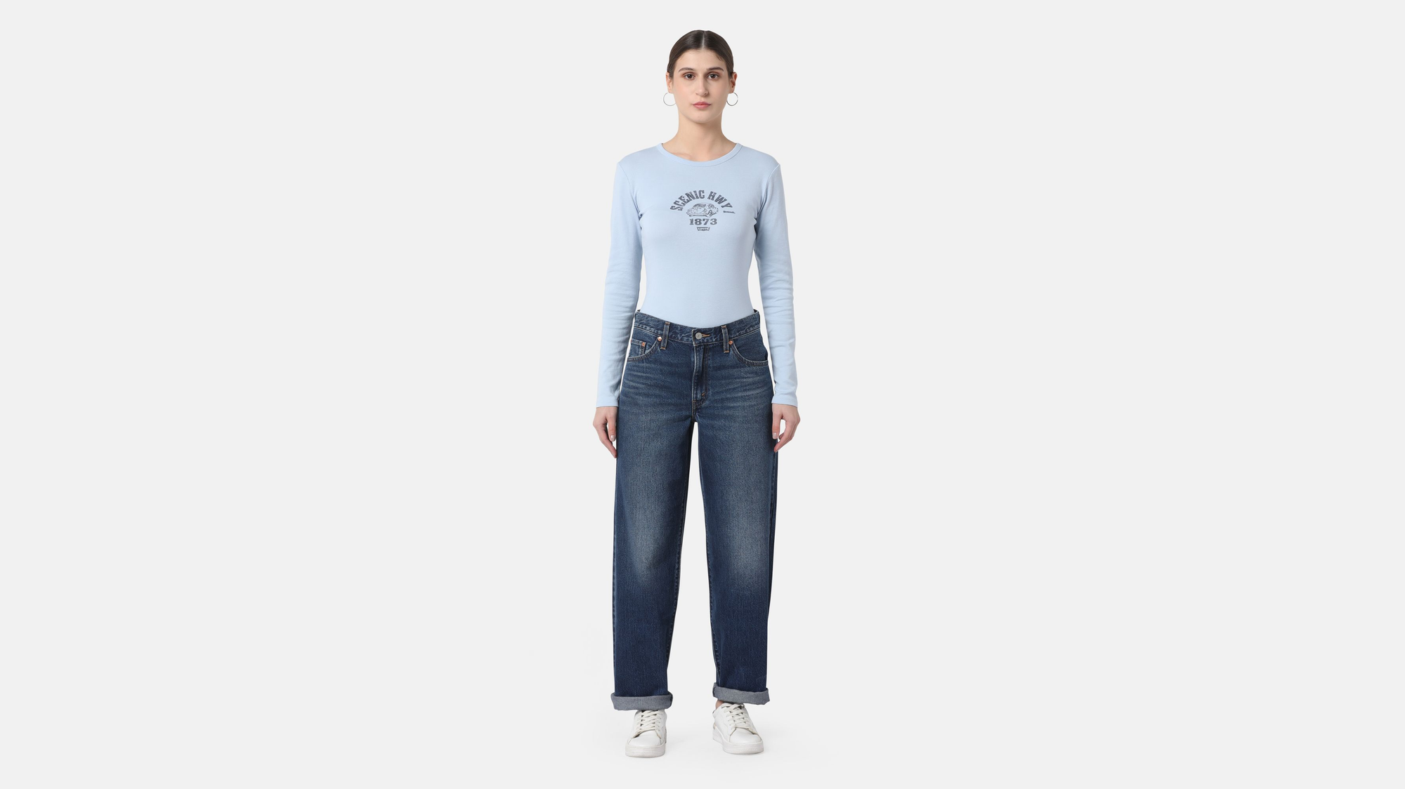 BAGGY DAD BLUE INTERMEDIATE
