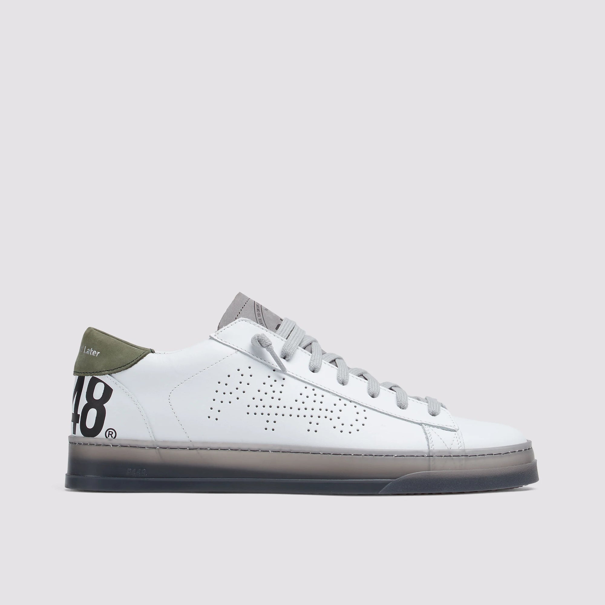 SNEAKERS P448 BIANCO/VERDE/GRIGIO