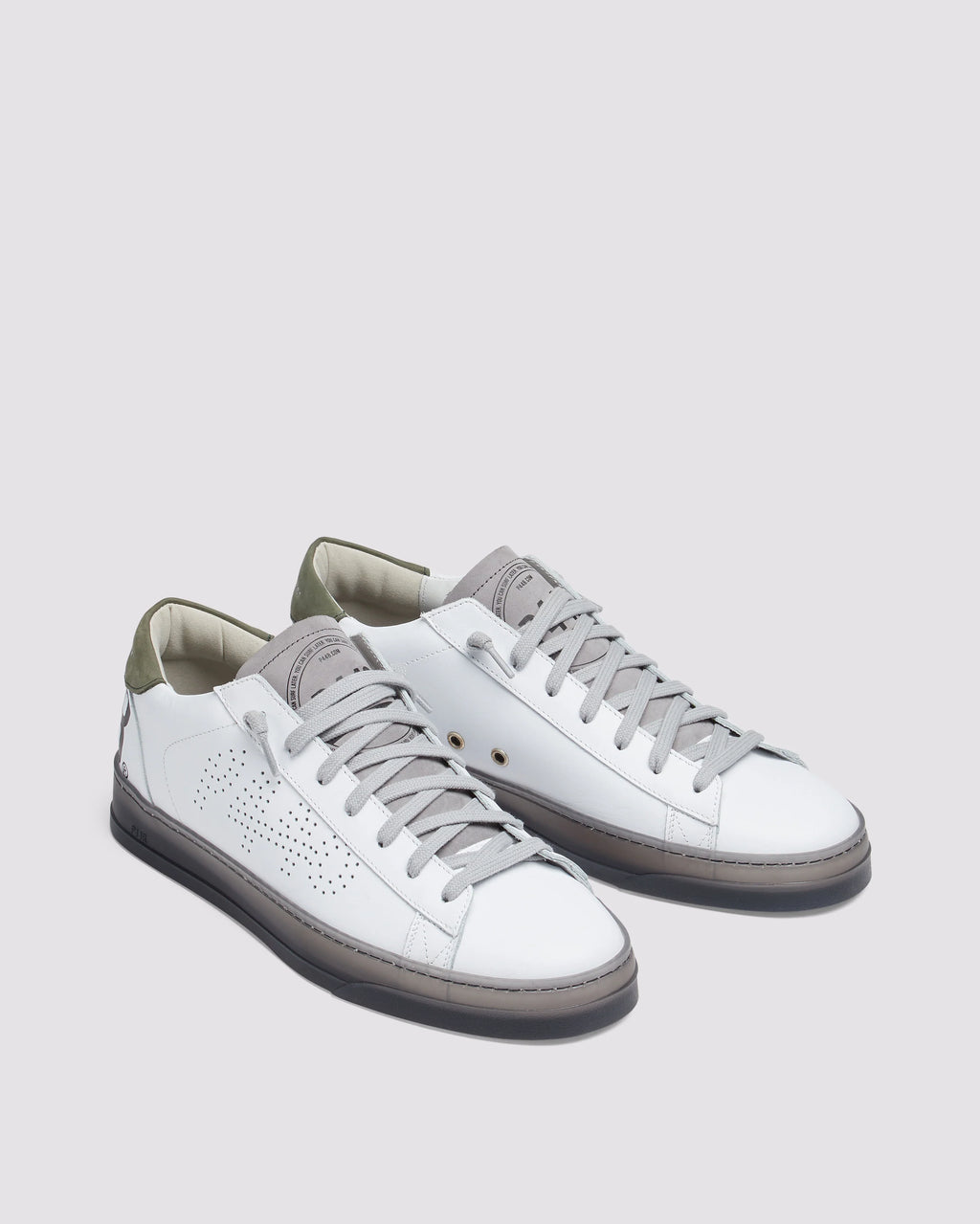 SNEAKERS P448 BIANCO/VERDE/GRIGIO
