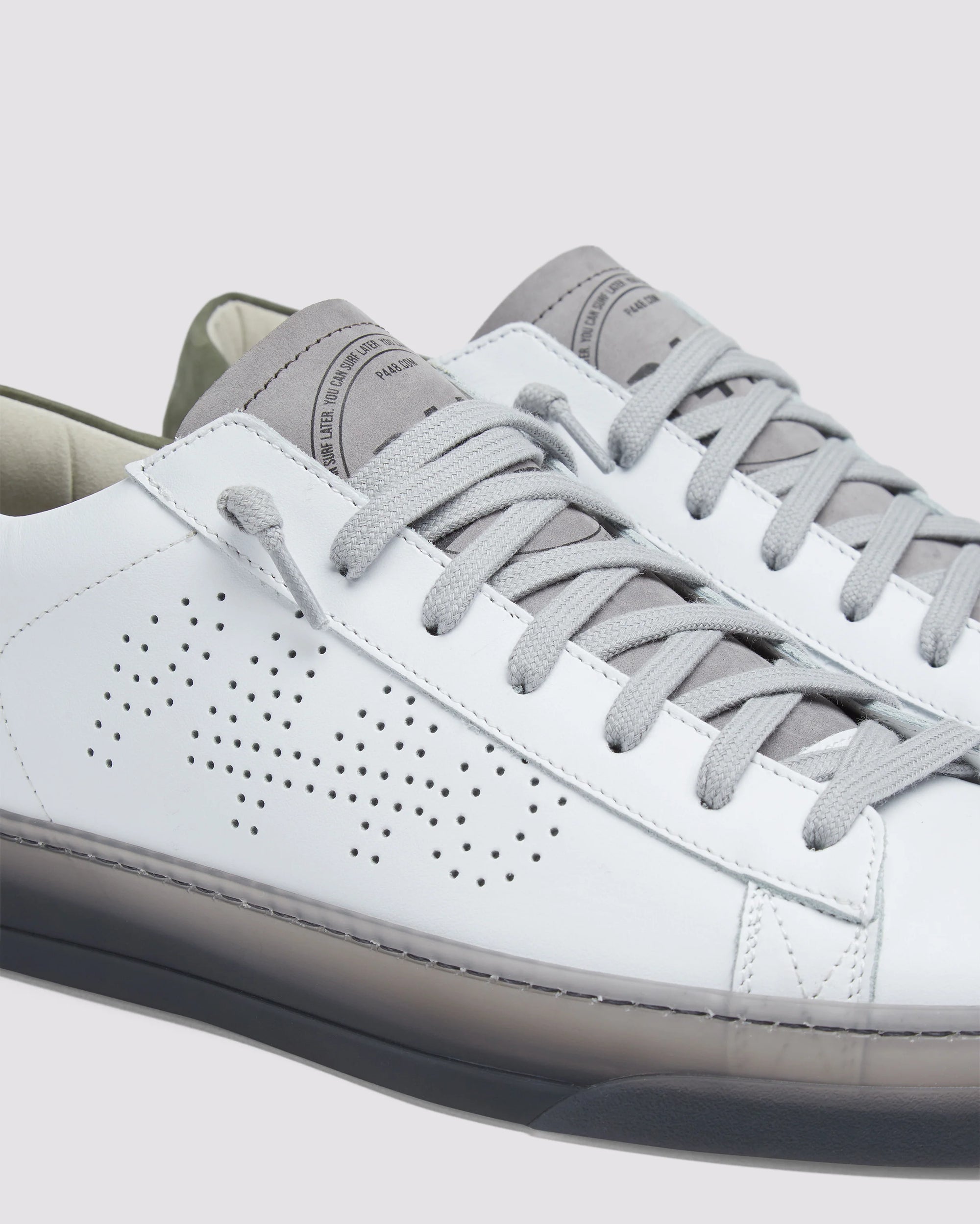SNEAKERS P448 BIANCO/VERDE/GRIGIO