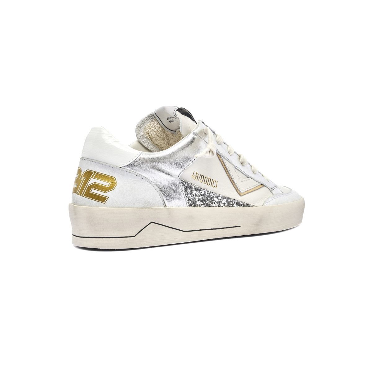 SNEAKERS 4B12 GLITTER/METAL