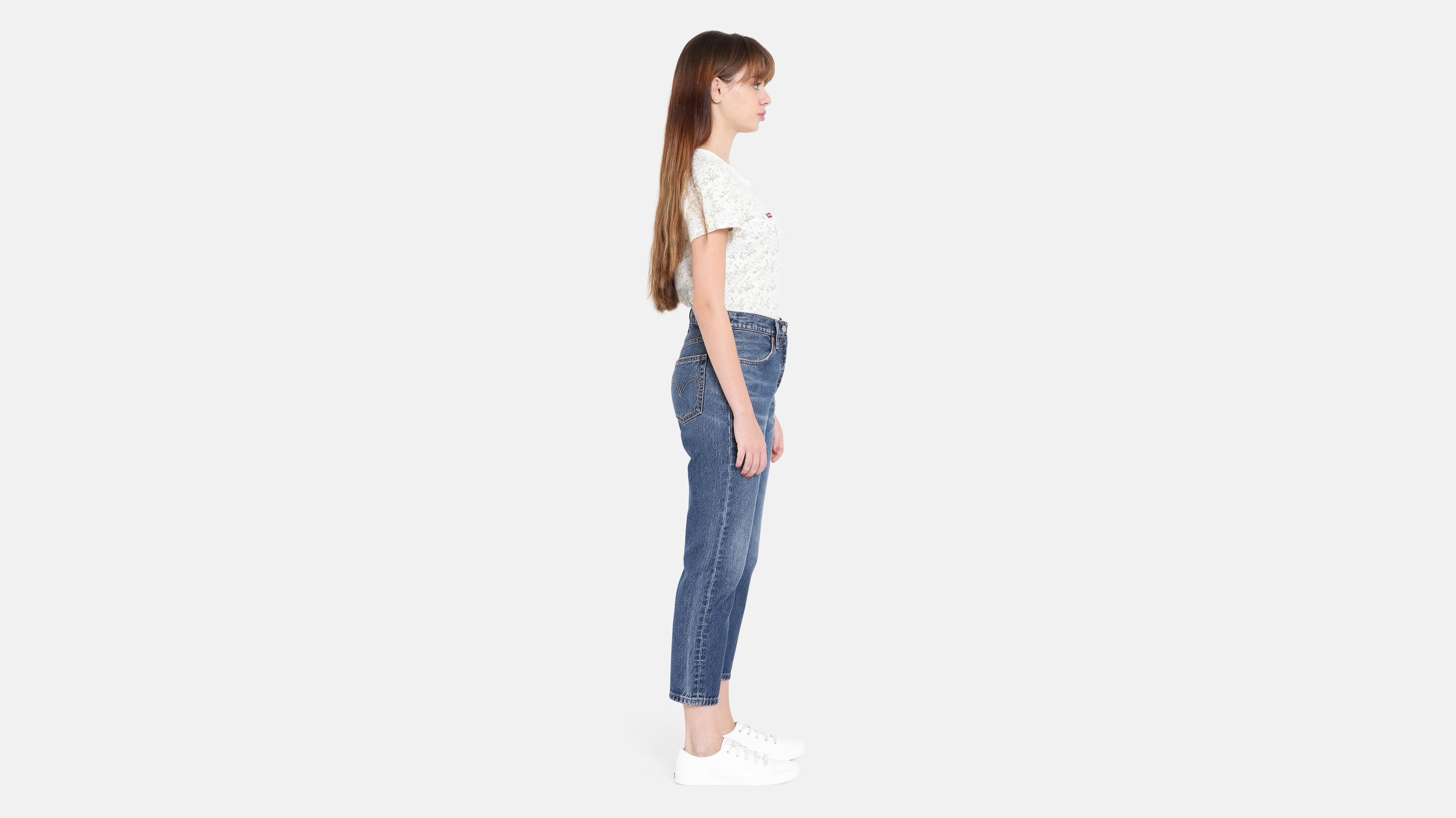 501 CROPPED BLUE INTERMEDIATE