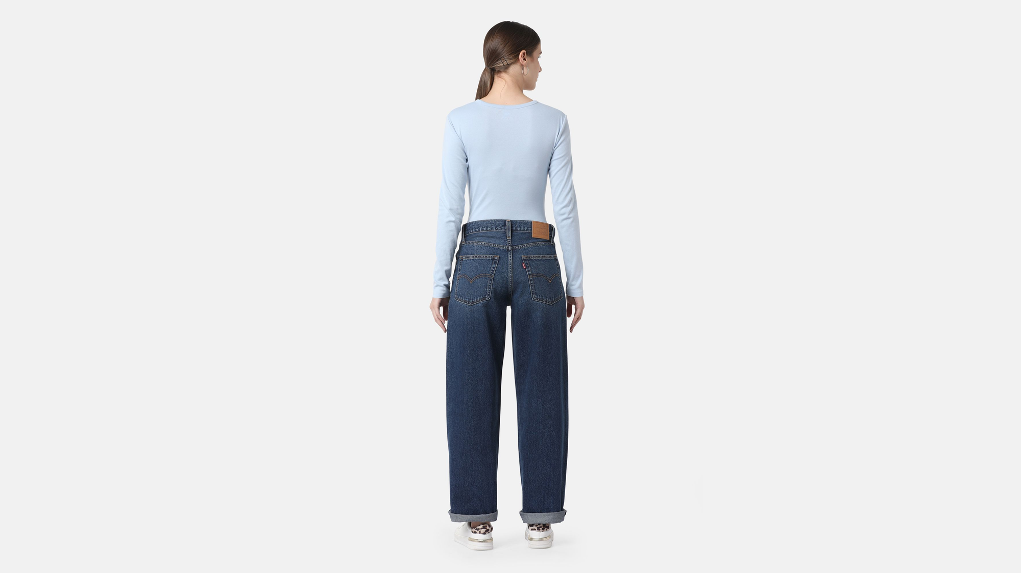 BAGGY DAD BLU INTERMEDIO