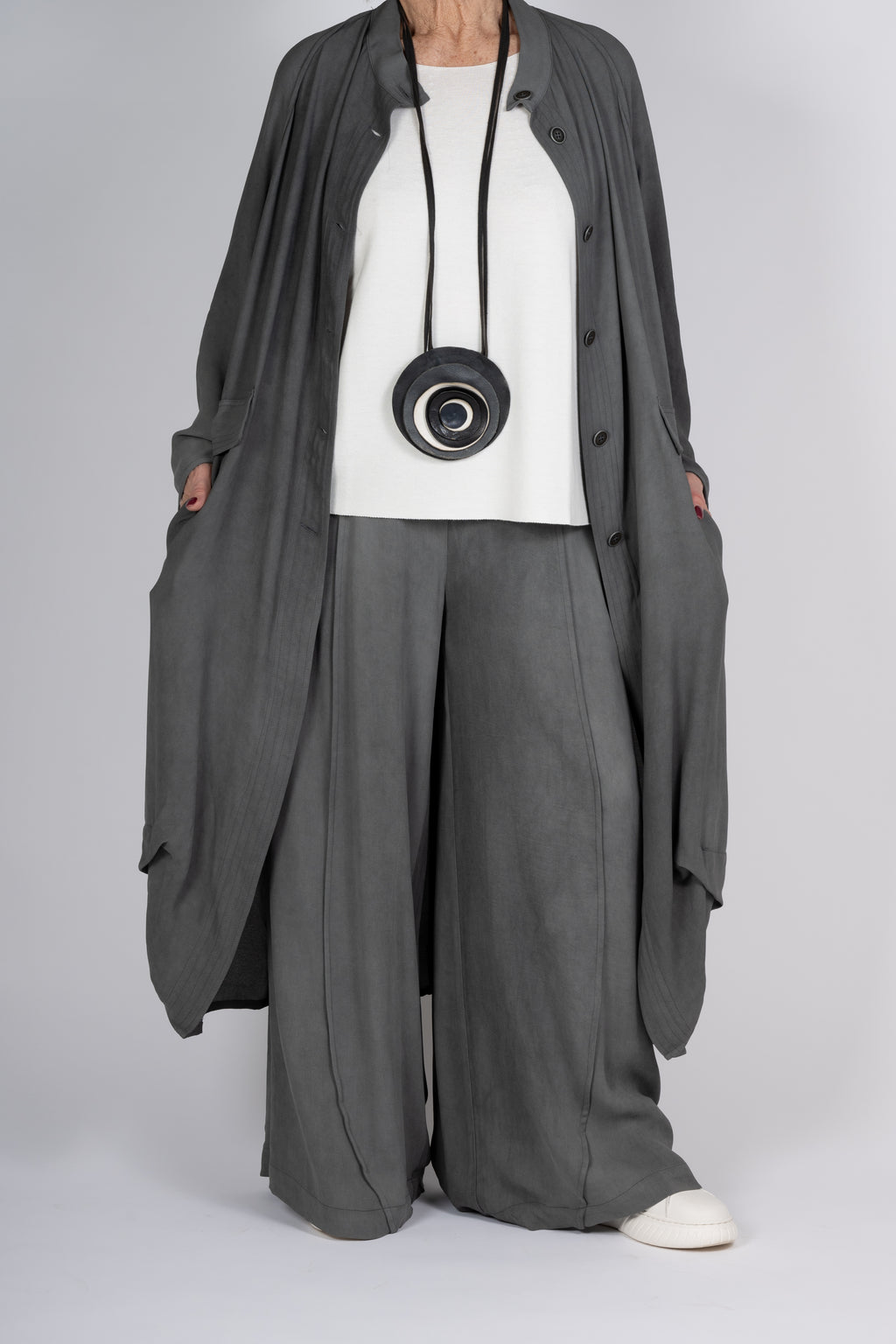 PANTALONI MANESERA GRIGI