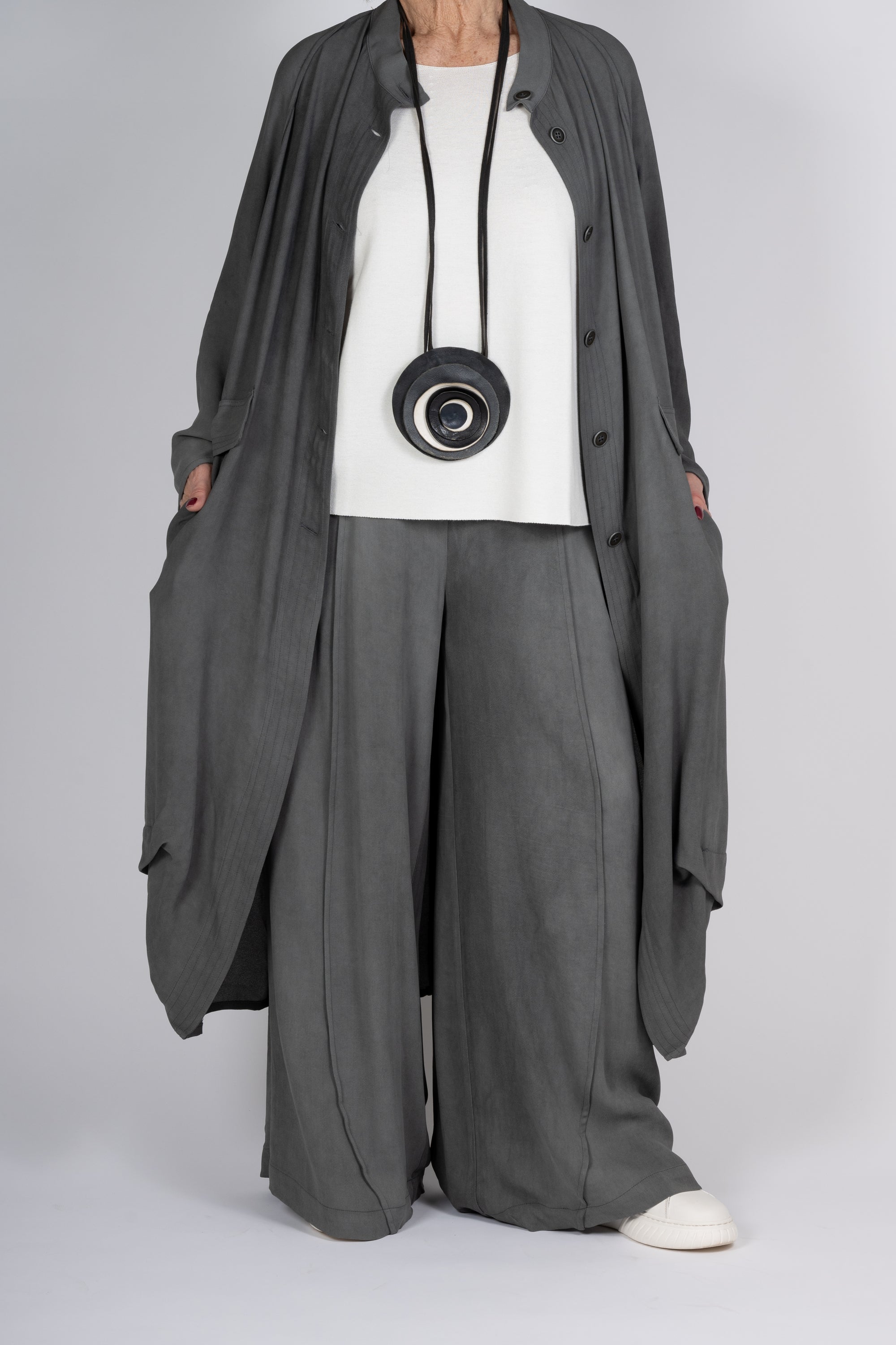PANTALONI MANESERA GRIGI