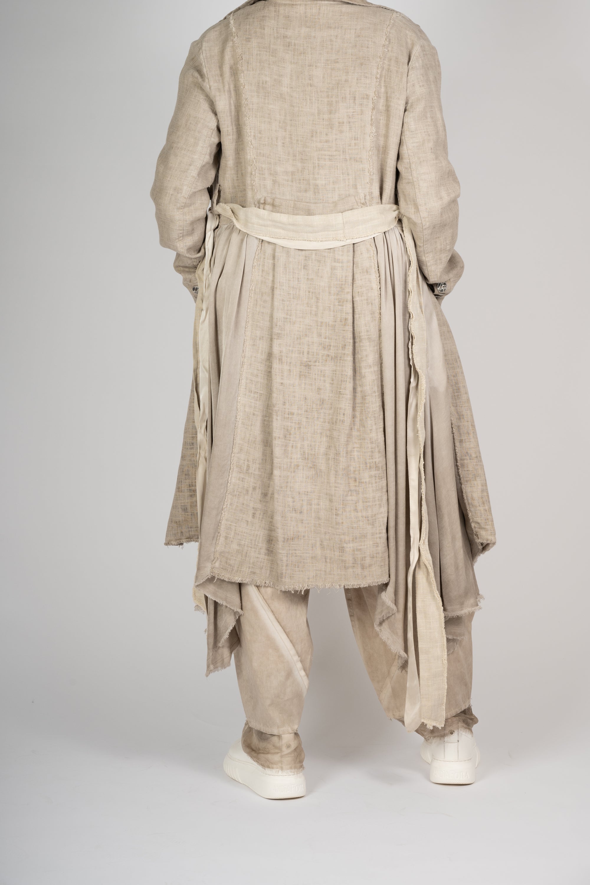 PANTALONI SANCTAMUERTE SABBIA