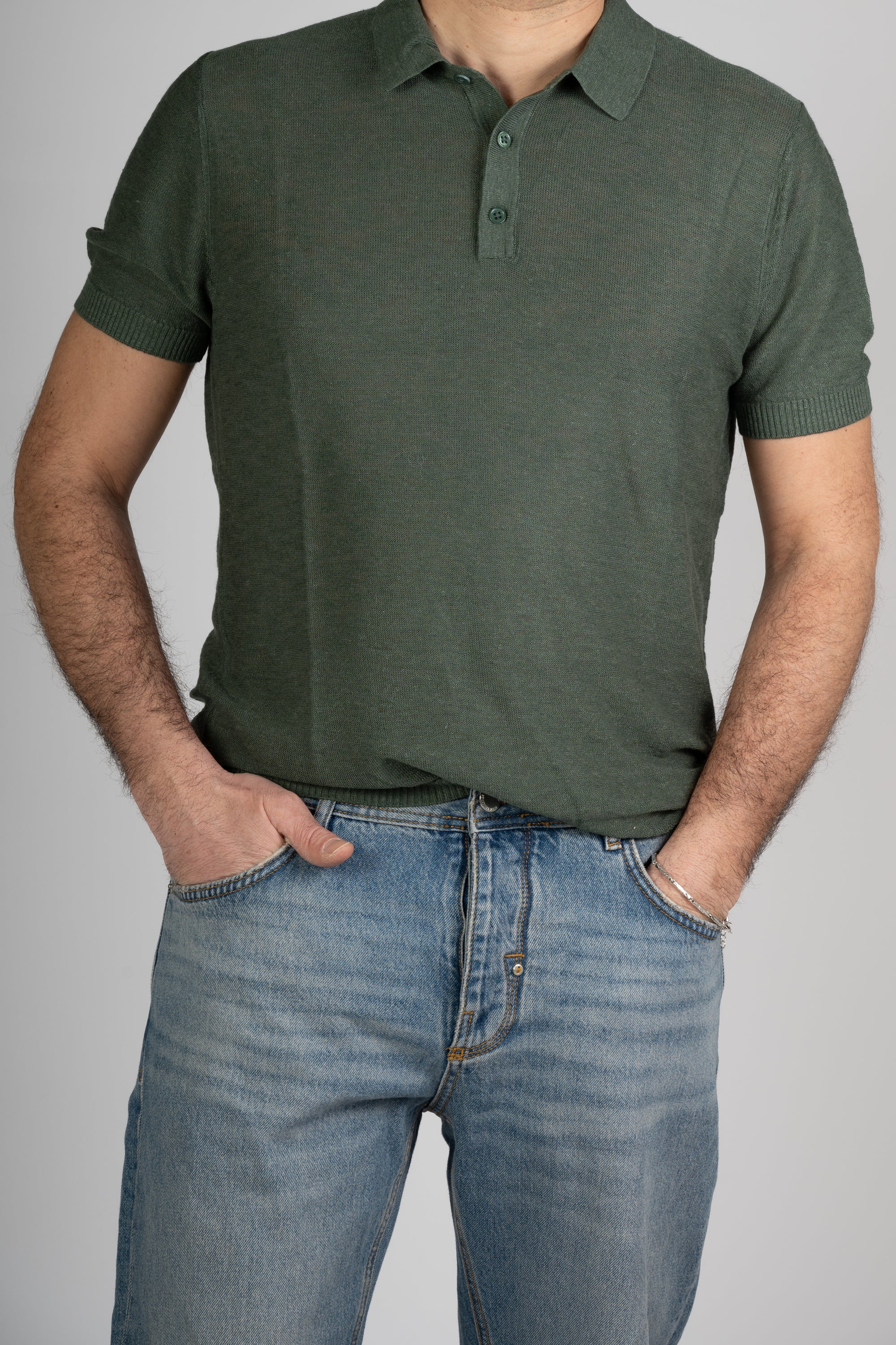 T-SHIRT MAGLIA POLO ANTONY MORATO VERDE SALVIA