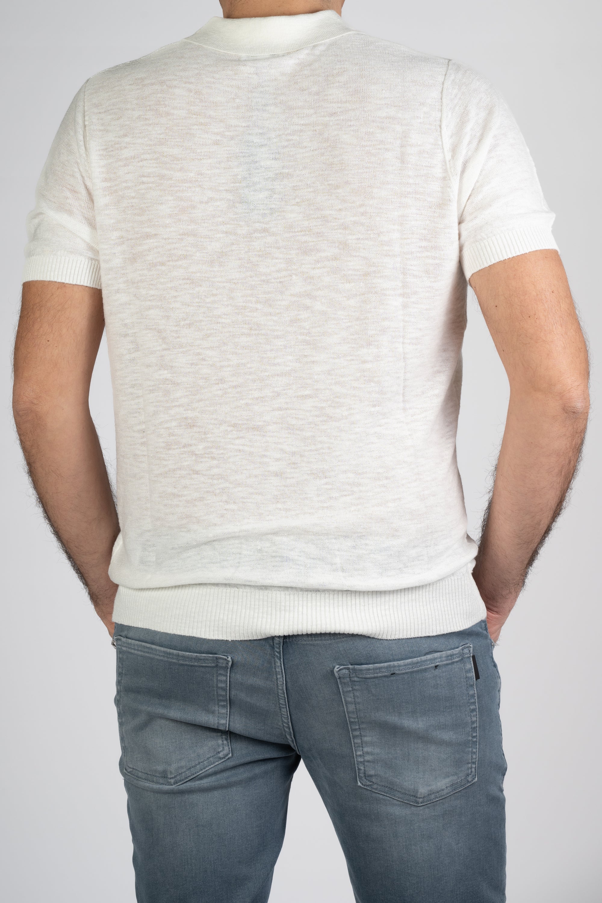T-SHIRT MAGLIA POLO ANTONY MORATO CREMA