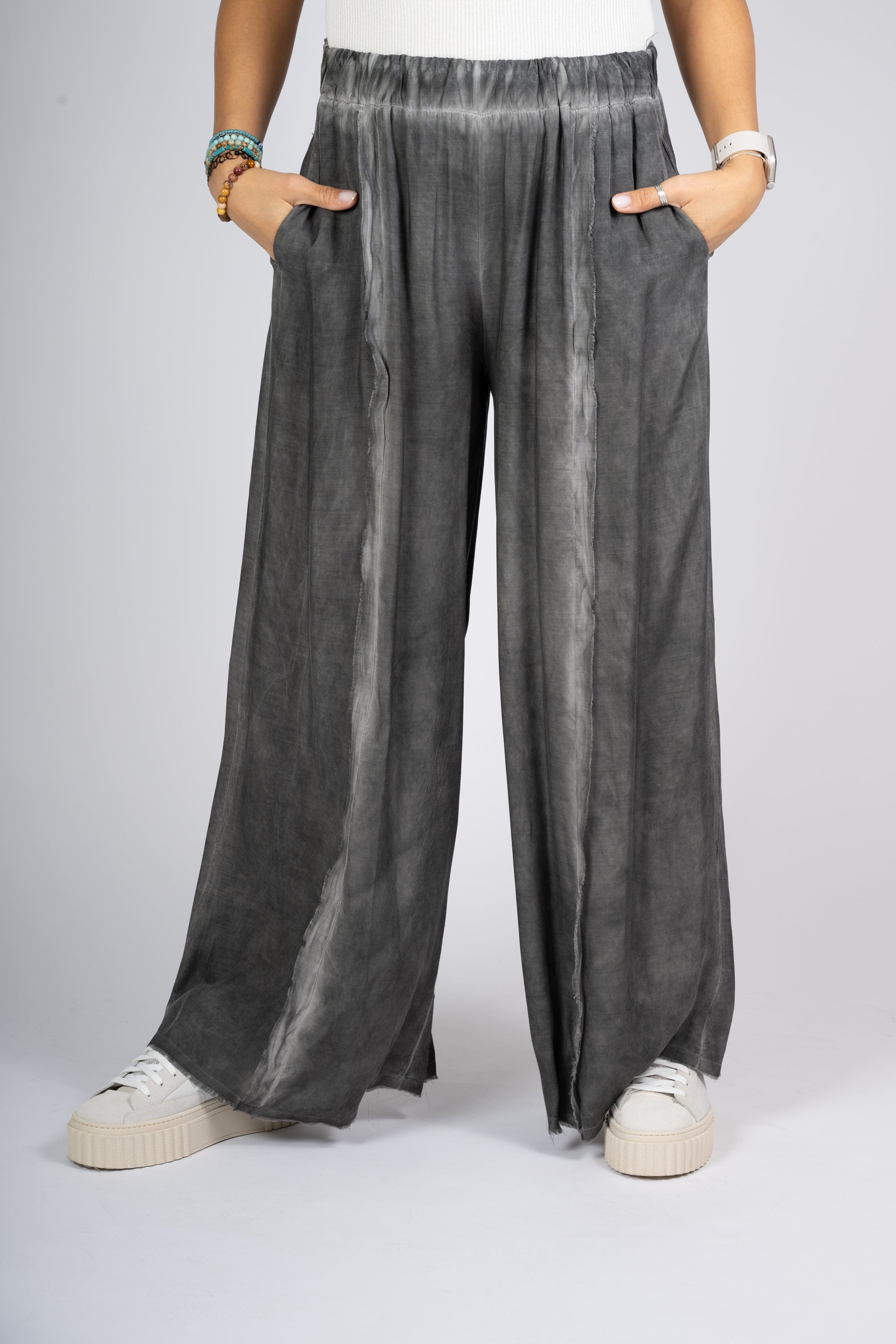 PANTALONI SANCTAMUERTE ANTRACITE