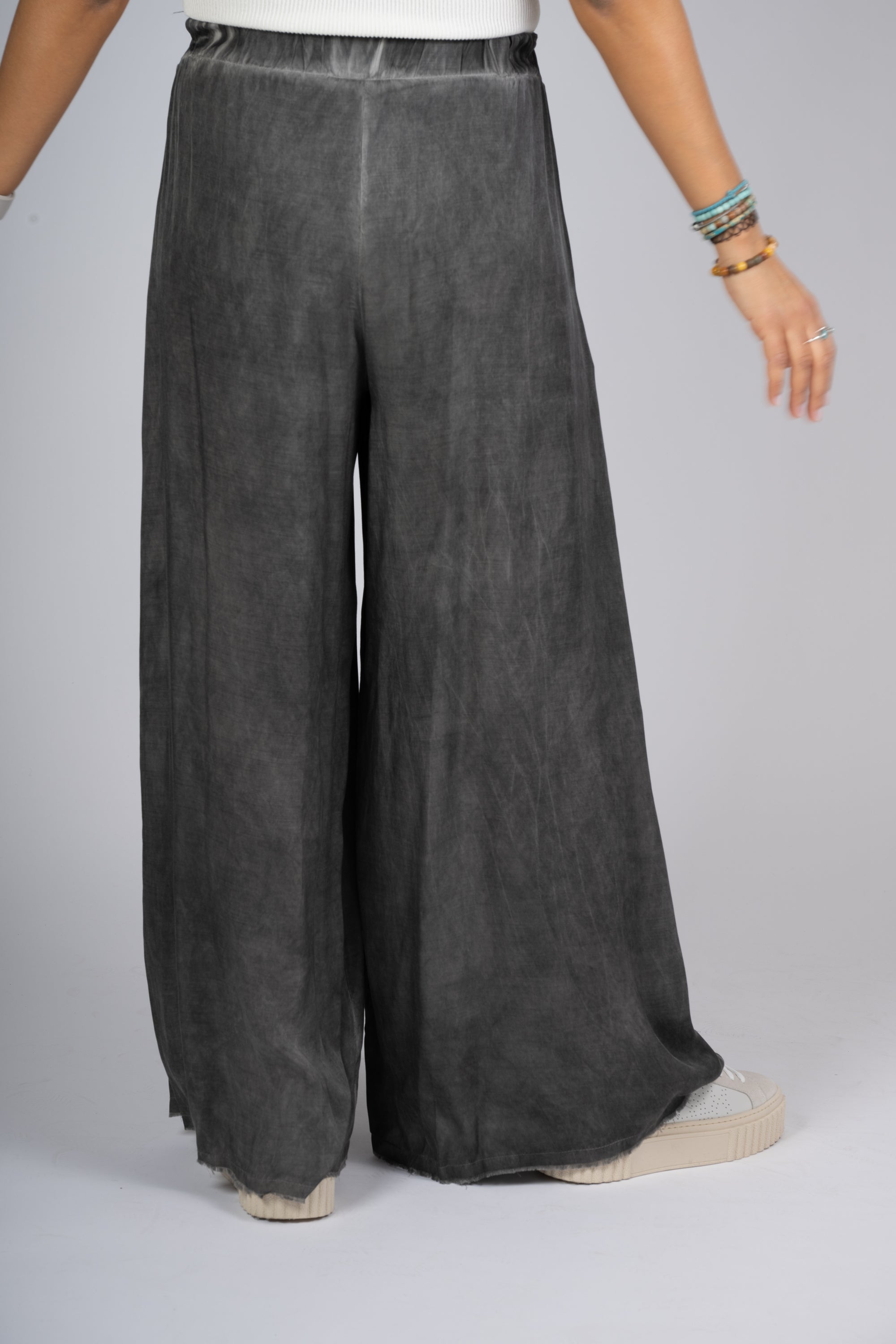 PANTALONI SANCTAMUERTE ANTRACITE