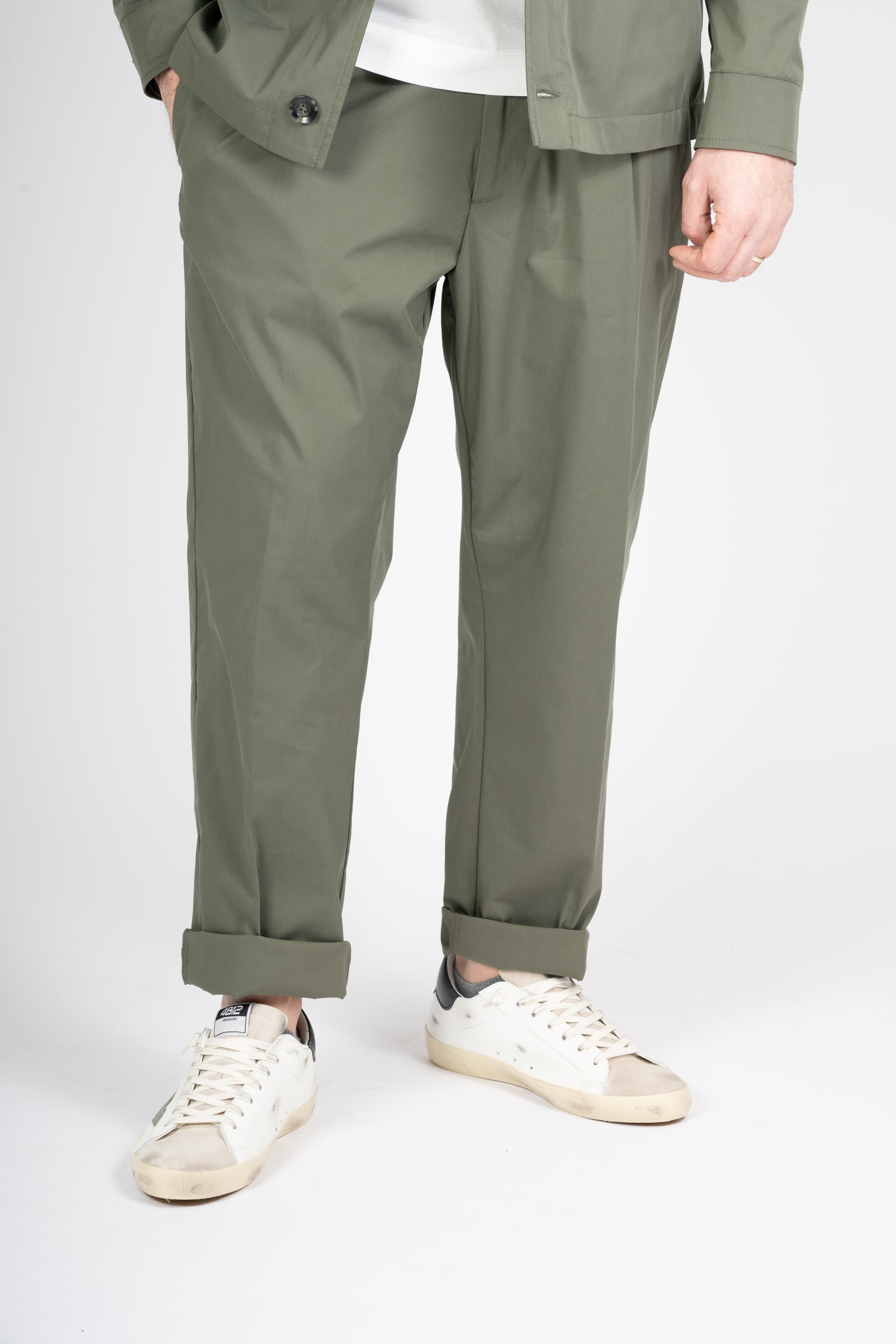PANTALONE OFFICINA 36 MILITARE COTONE TECNICO
