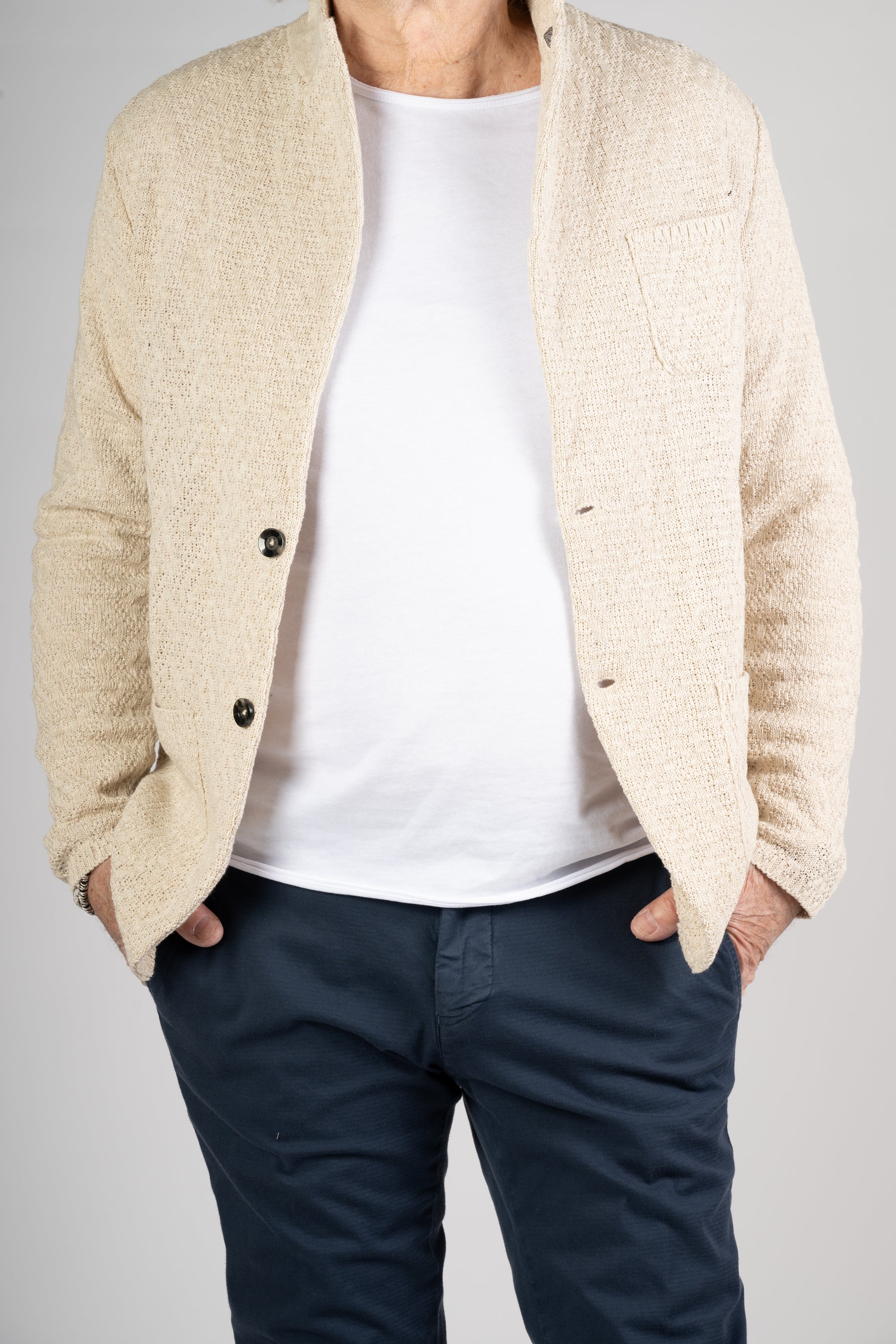 GIACCA MAGLIA OFFICINA36 COLOR BEIGE