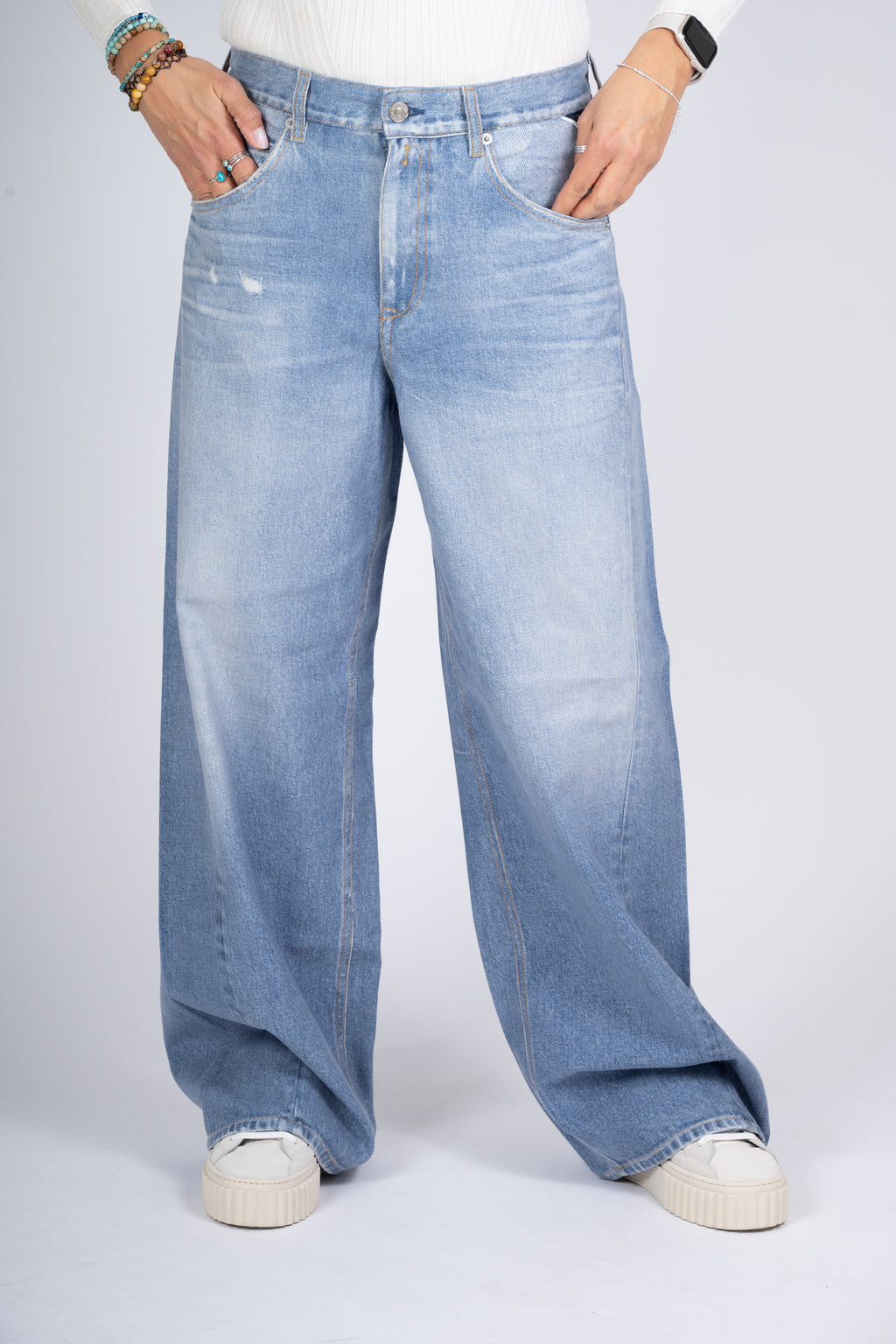 JEANS REPLAY BLU DENIM MEDIO CHIARO