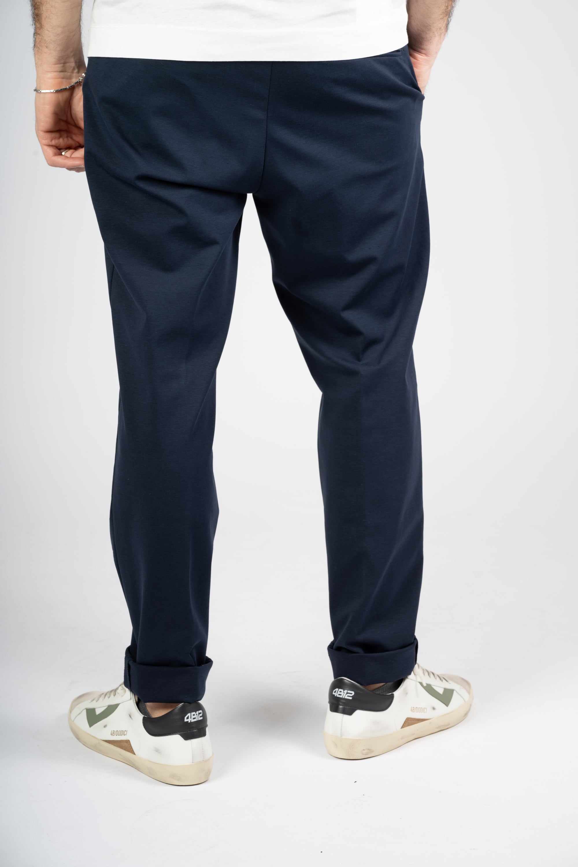 PANTALONI OFFICINA36 BLU