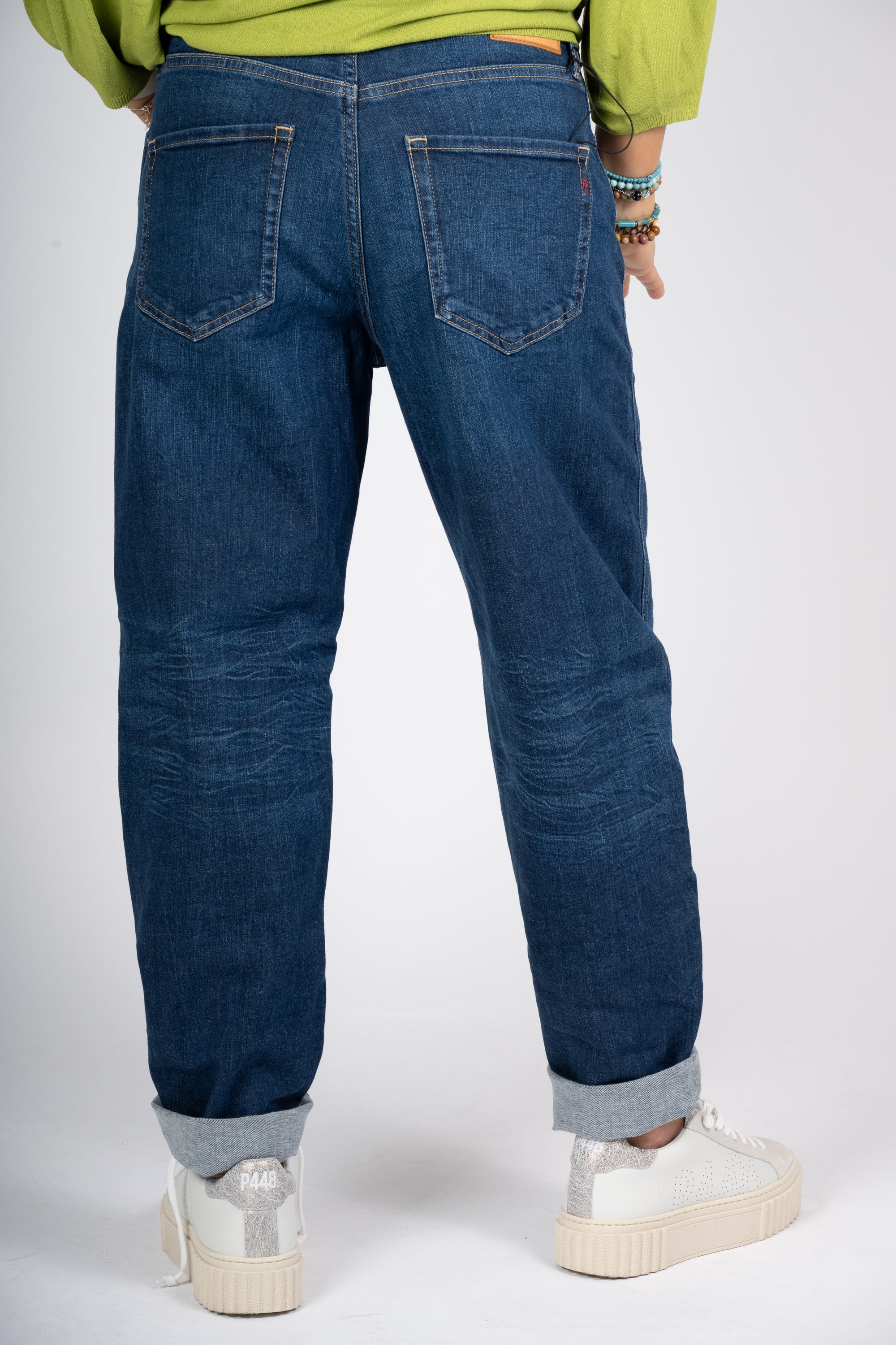 JEANS REPLAY COLORE BLU DENIM SCURO