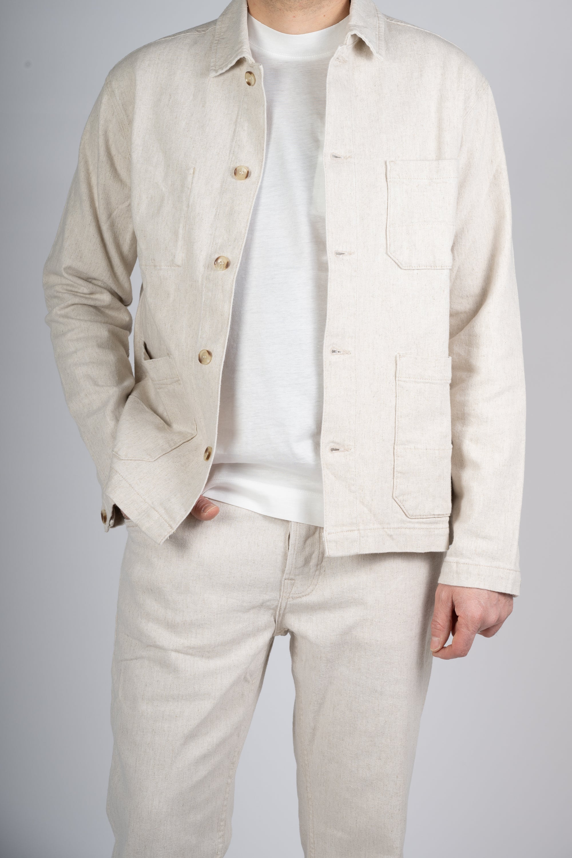 GIACCA DSTREZZED COLORE BEIGE