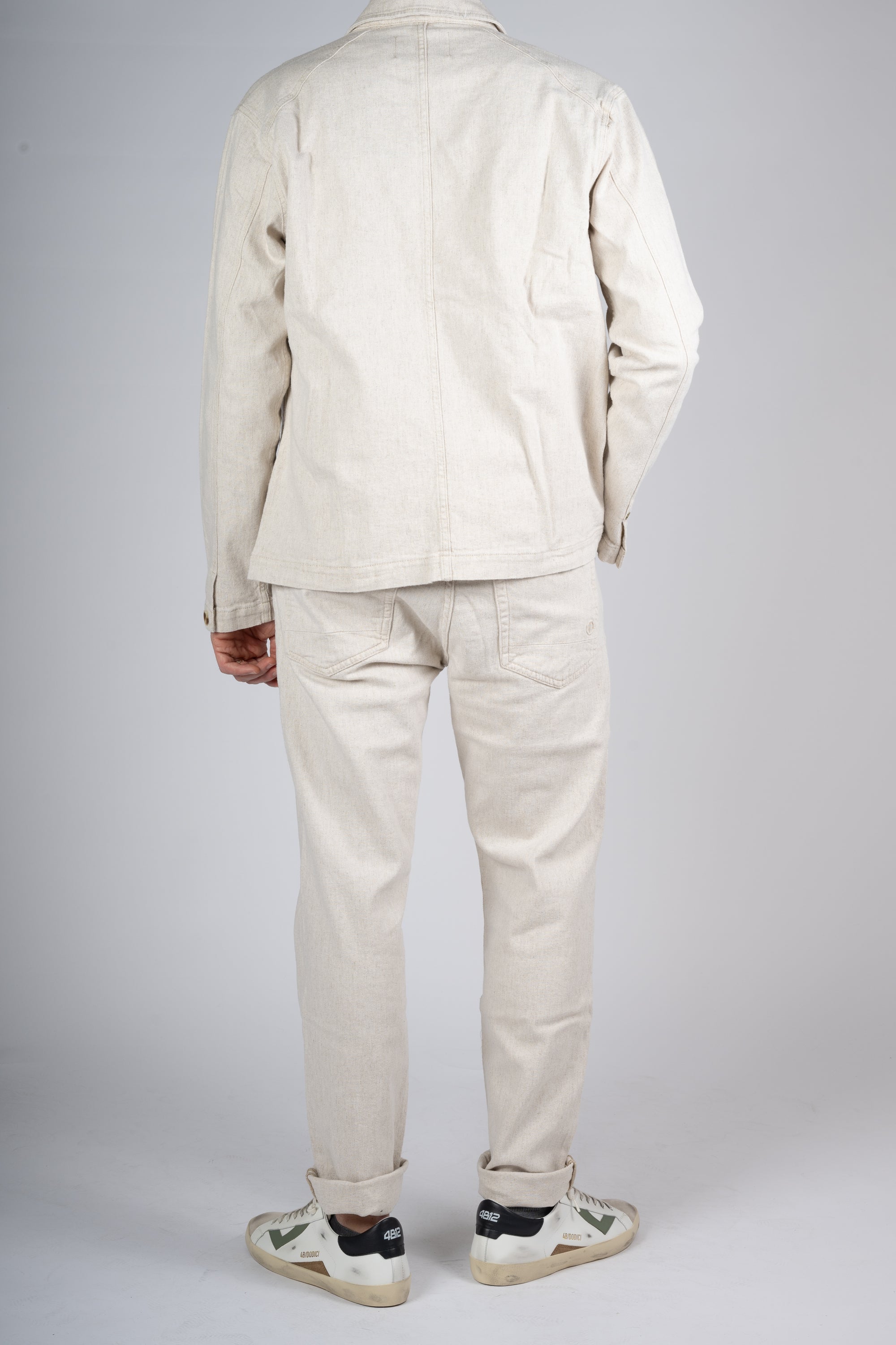 GIACCA DSTREZZED COLORE BEIGE
