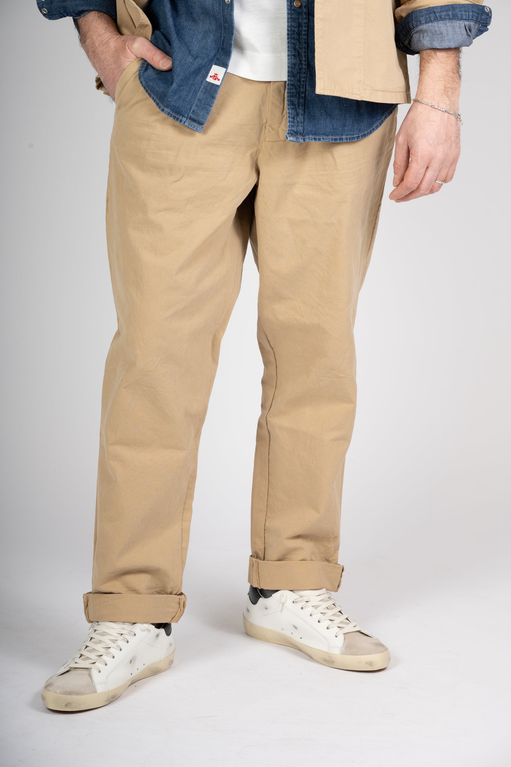 PANTALONI MASON'S COLOR KAKI