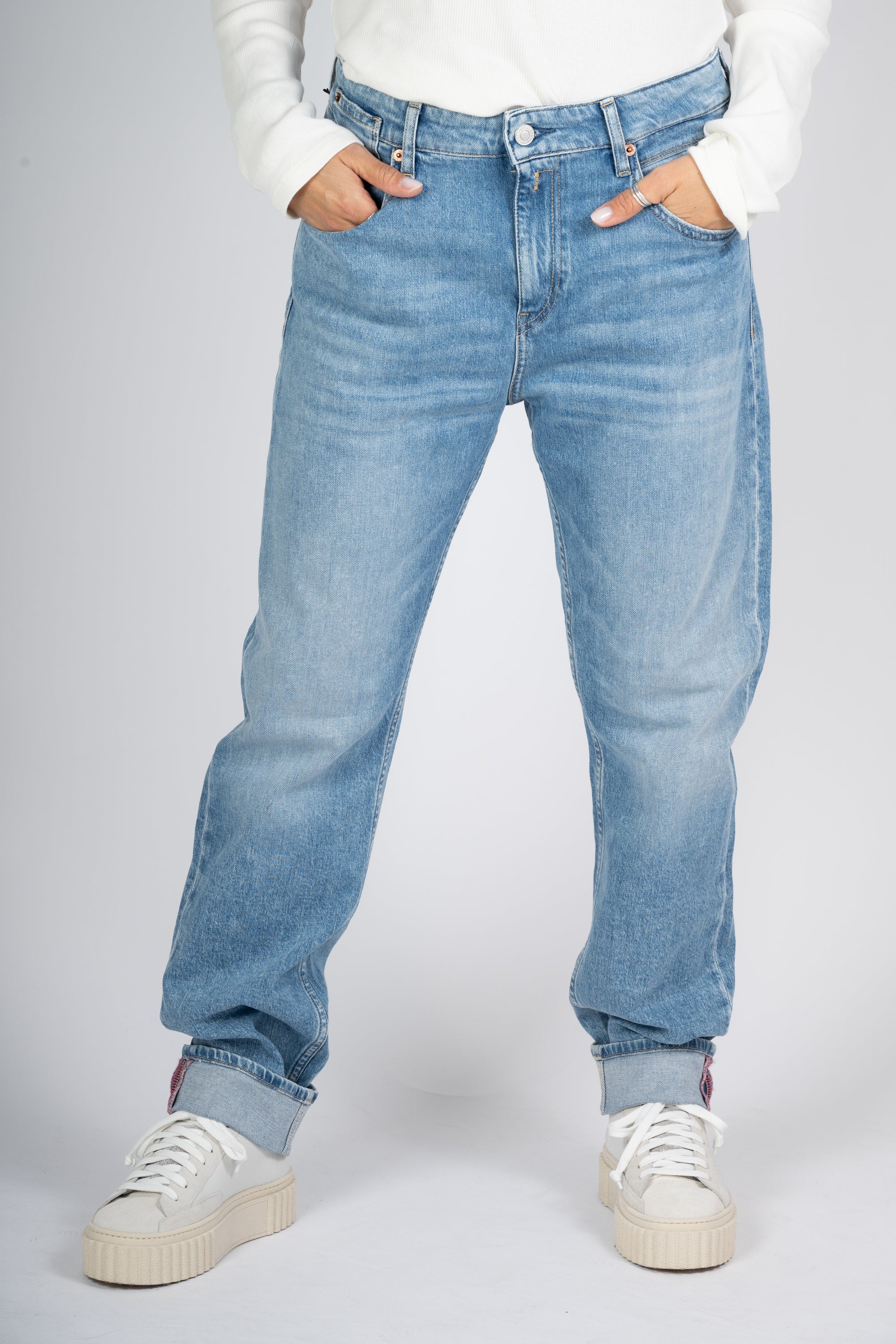 JEANS REPLAY BLU DENIM MEDIO