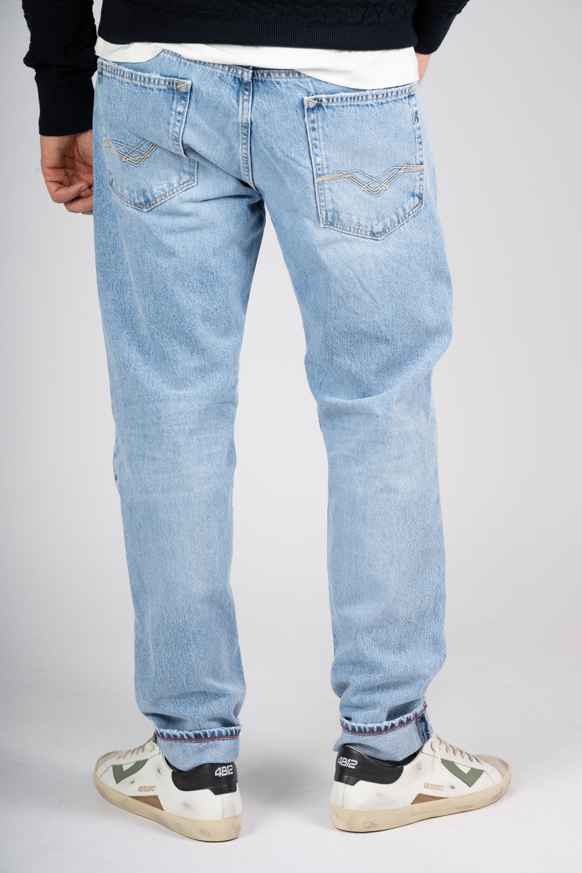 JEANS REPLAY BLU DENIM CHIARO