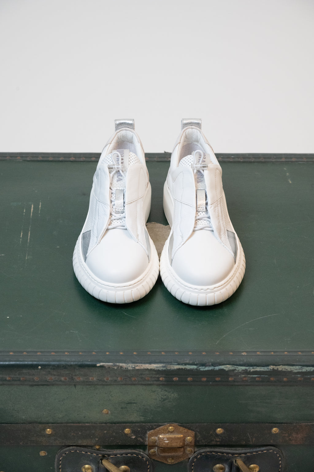 SNEAKERS ANDìAFORA BIANCO/ARGENTO