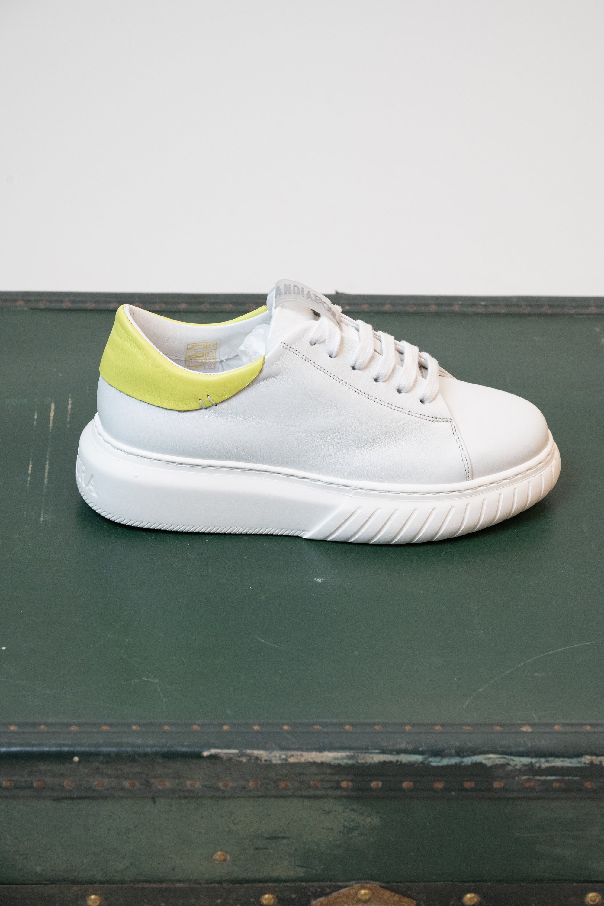 SNEAKERS ANDìAFORA BIANCO/CEDRO