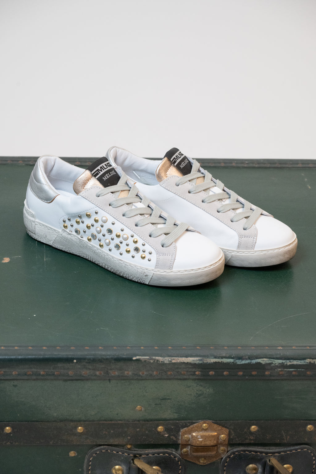 SNEAKERS MèLINè BIANCHE BORCHIATE