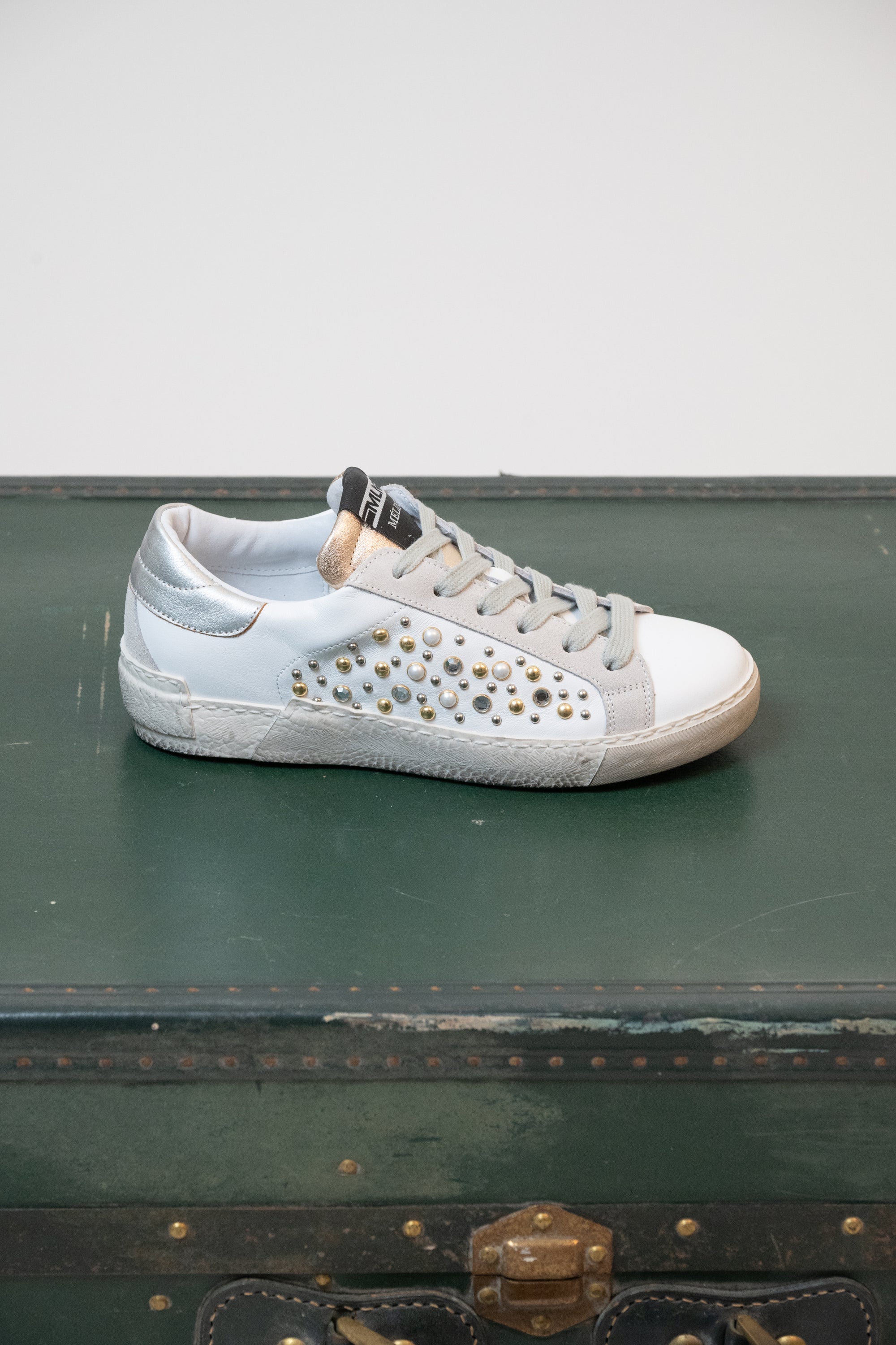 SNEAKERS MèLINè BIANCHE BORCHIATE