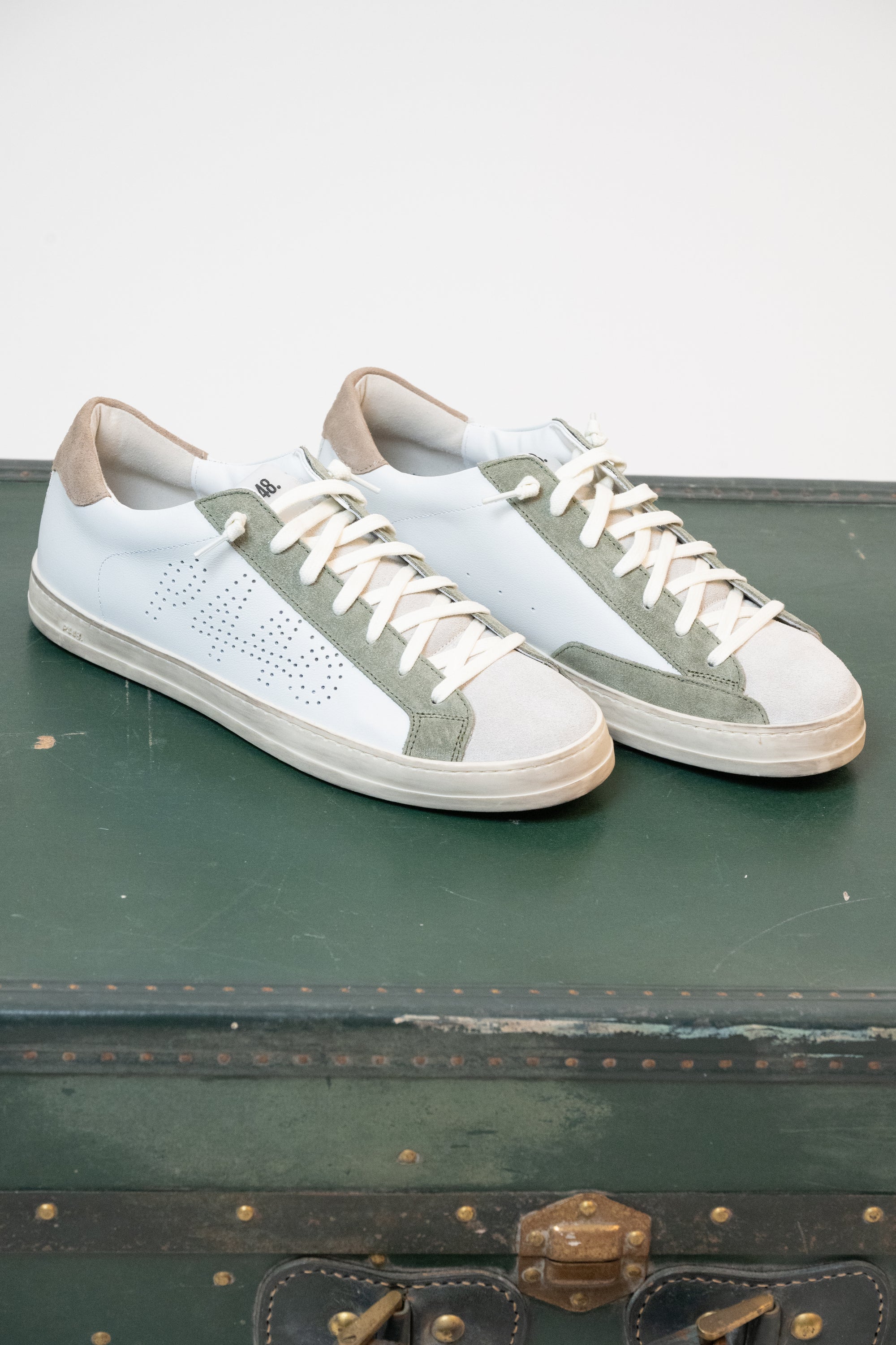 SNEAKERS P448 GHIACCIO/VERDE