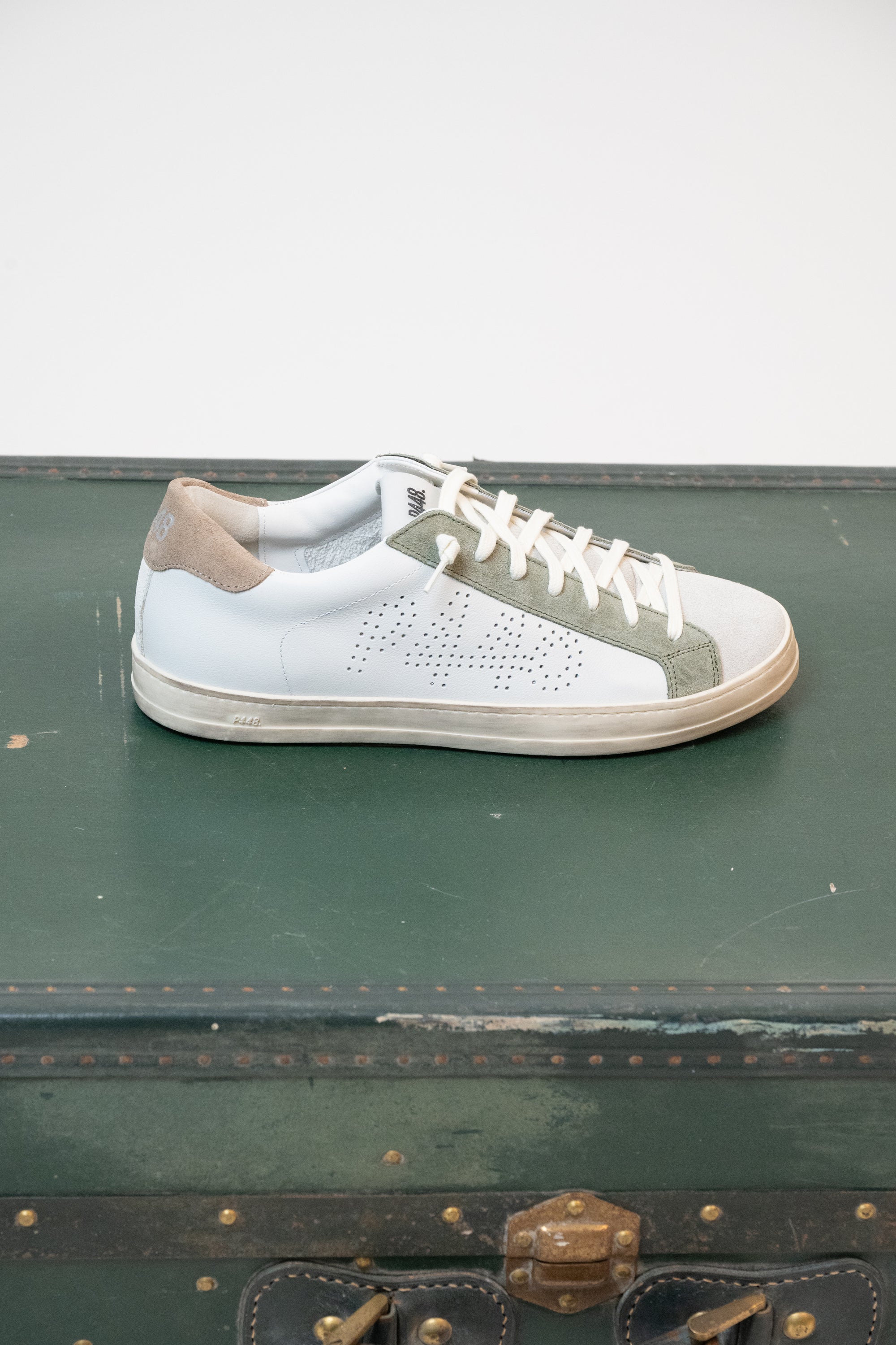 SNEAKERS P448 GHIACCIO/VERDE