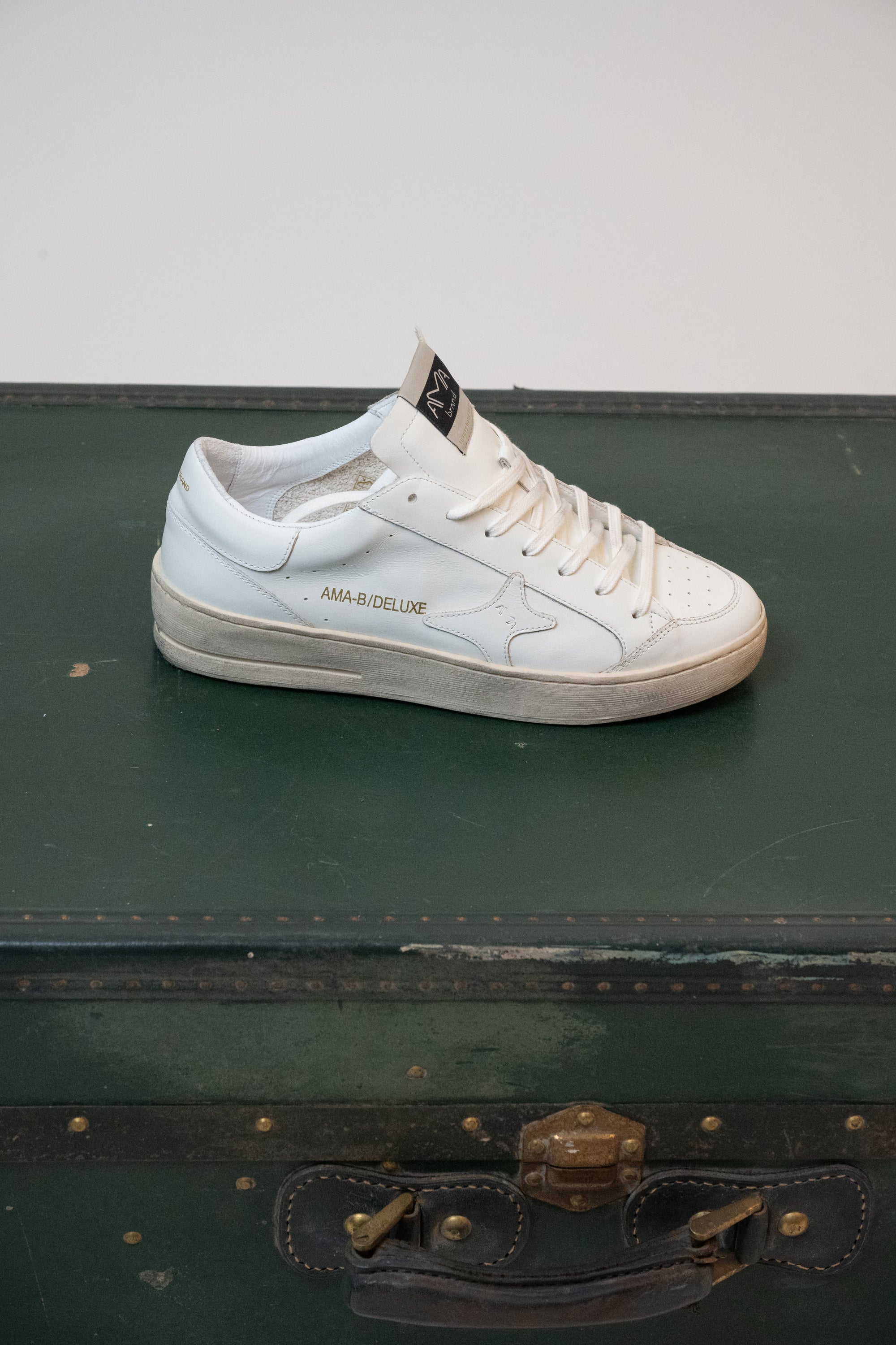 SNEAKERS AMA BRAND COLORE TOTAL WHITE