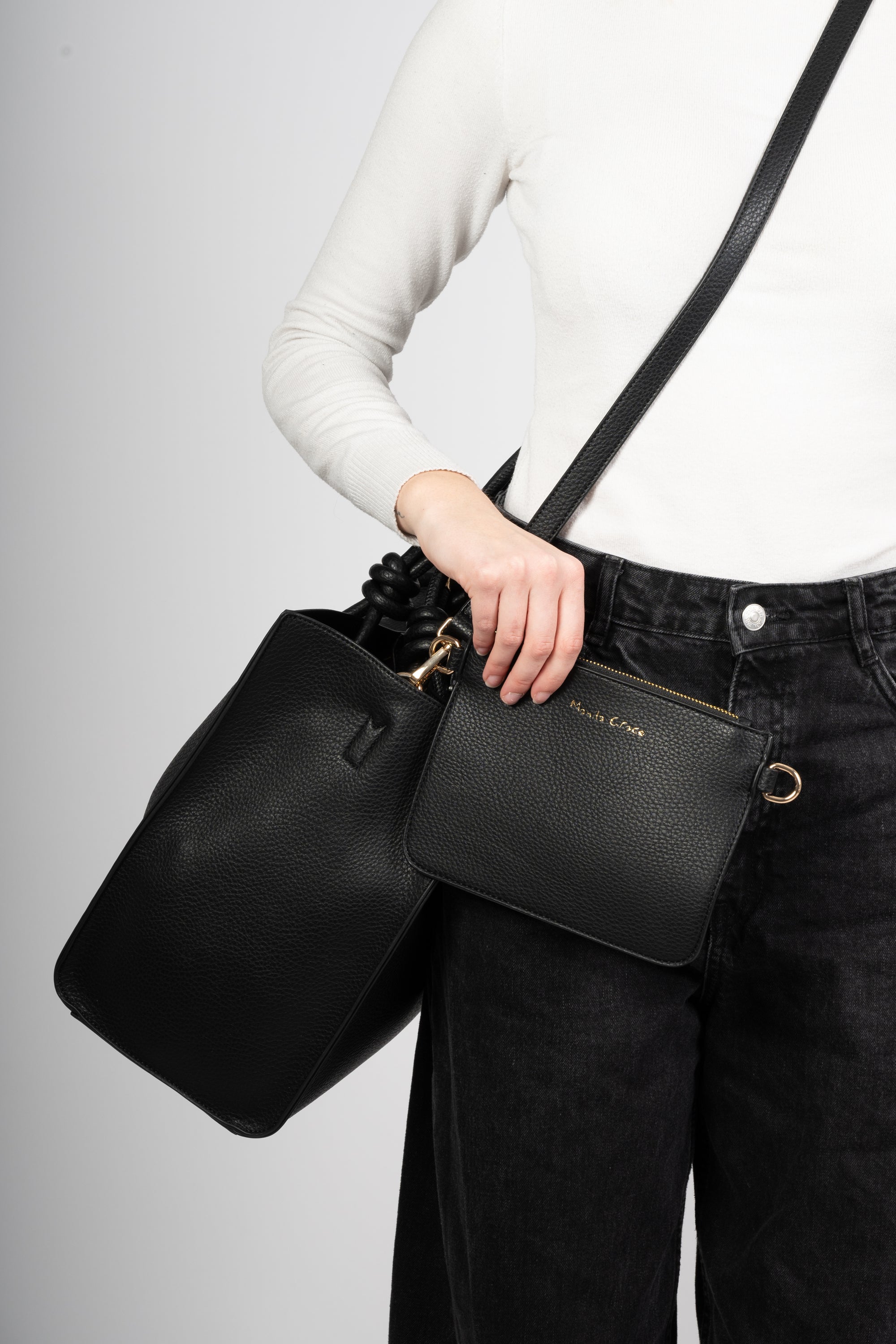 BORSA MANILA GRACE NERA