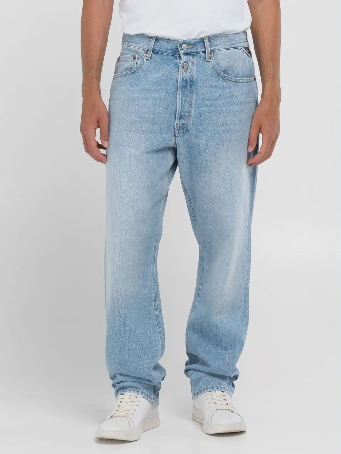 JEANS REPLAY COLORE DENIM MEDIO/CHIARO