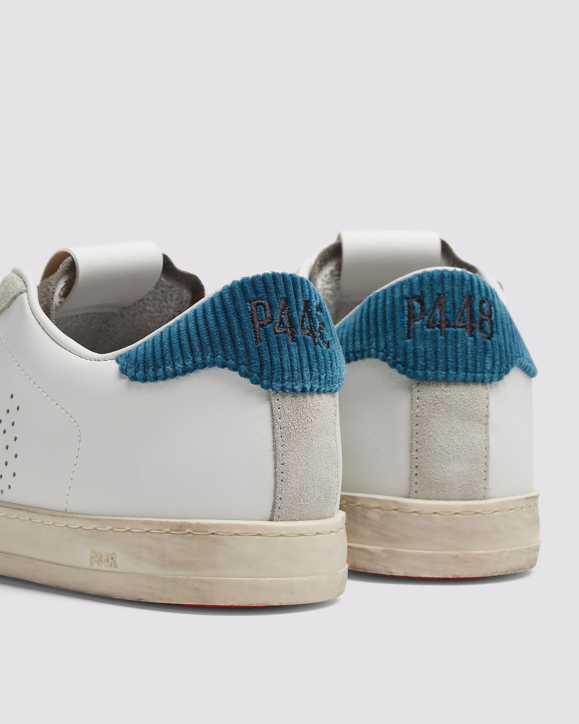 SNEAKERS P448 BIANCO/GRIGIO/BLU