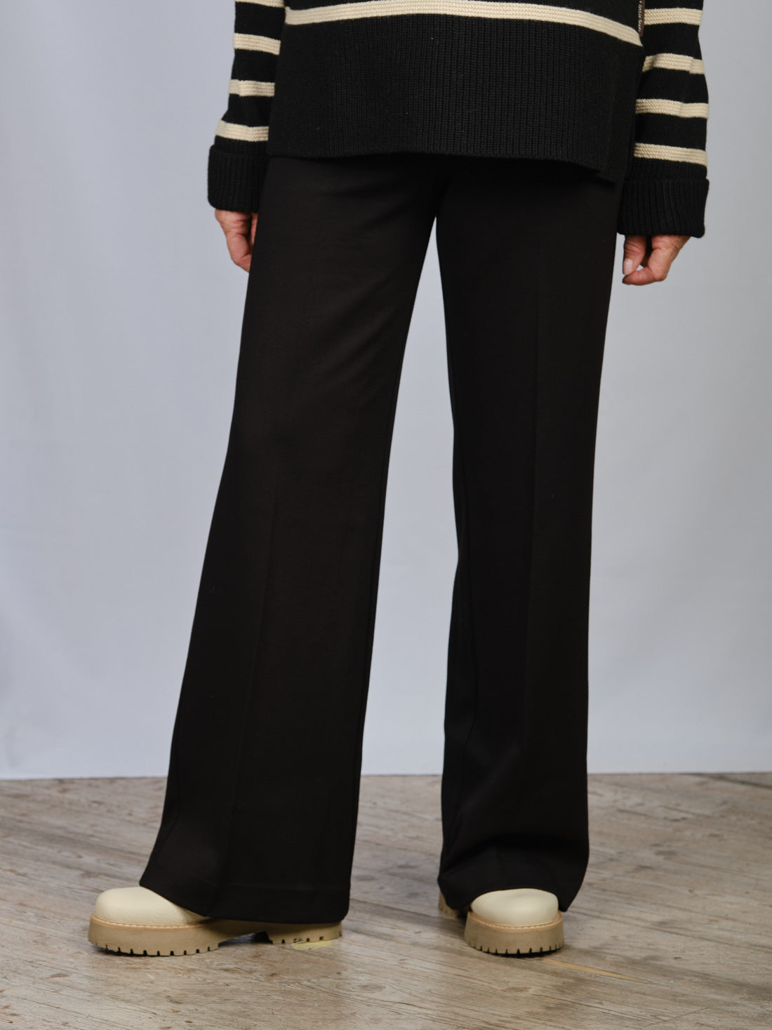 PANTALONE TAGLIO DRITTO NERO IMPERIAL