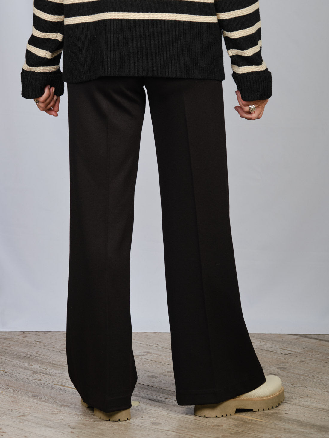 PANTALONE TAGLIO DRITTO NERO IMPERIAL