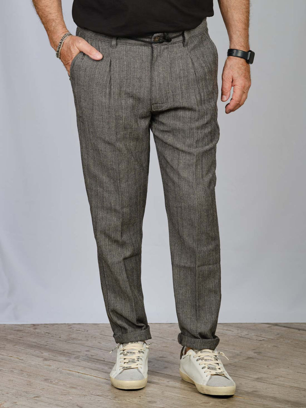 PANTALONE ALLEY DOCKS GRIGIO
