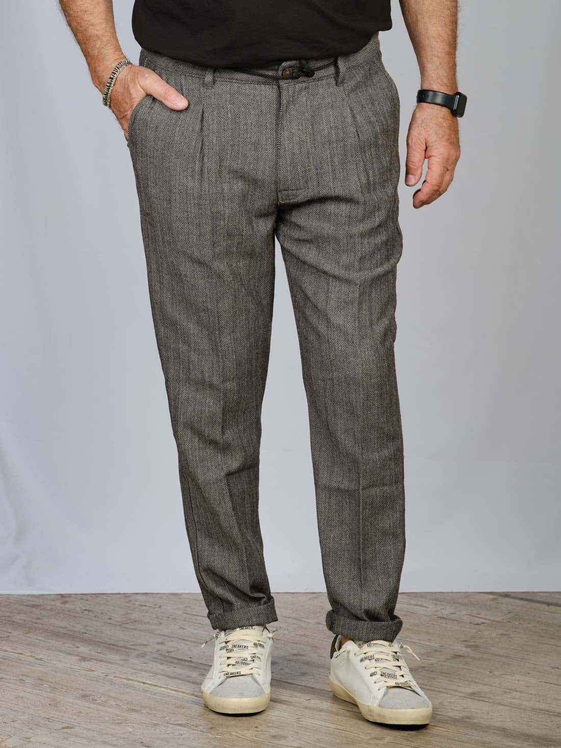 PANTALONE ALLEY DOCKS GRIGIO
