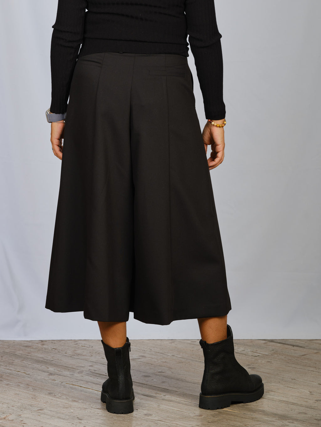GONNA PANTALONE NERO IMPERIAL