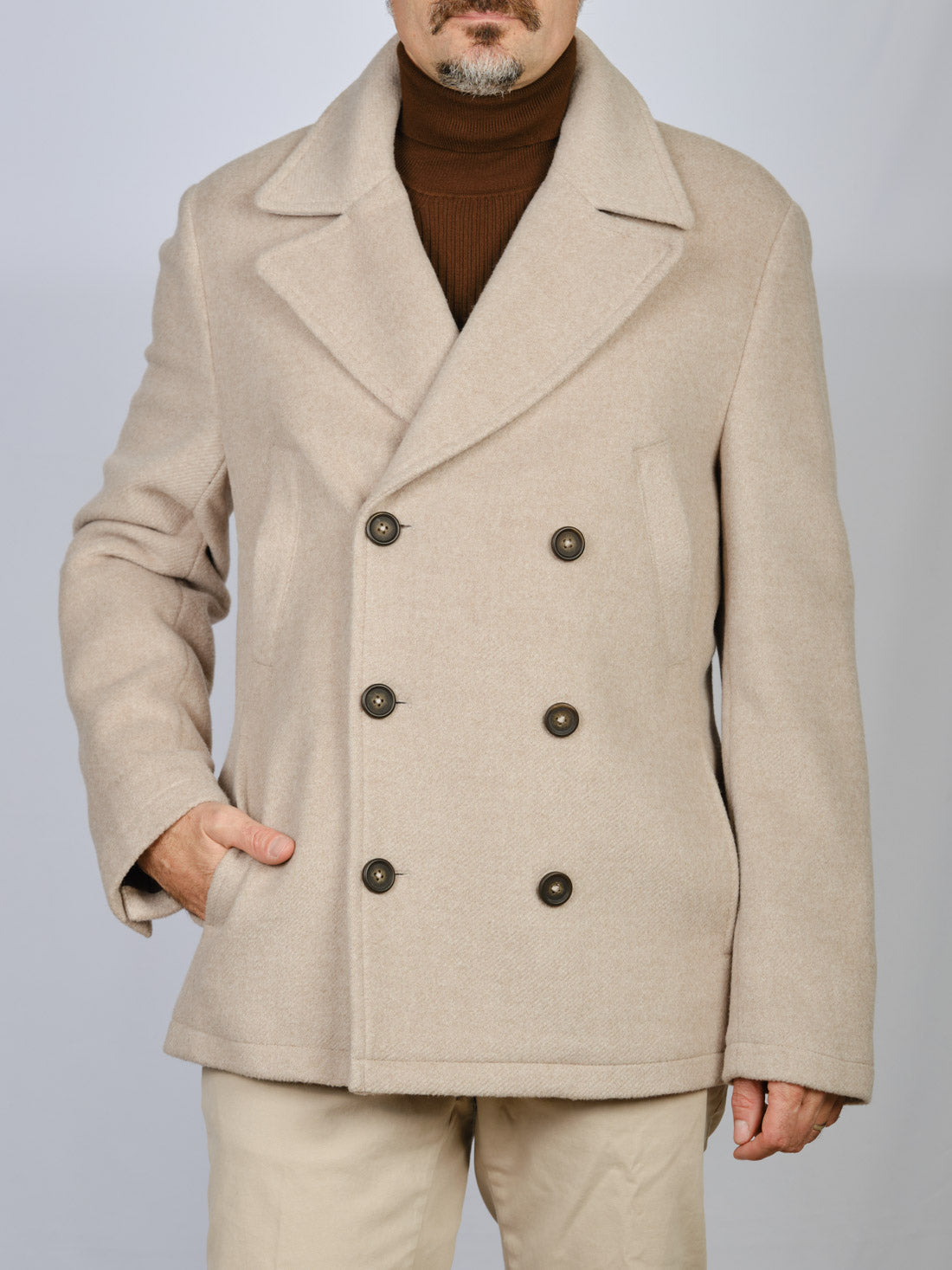 CAPPOTTINO CORTO SEINSE BEIGE/NATURALE