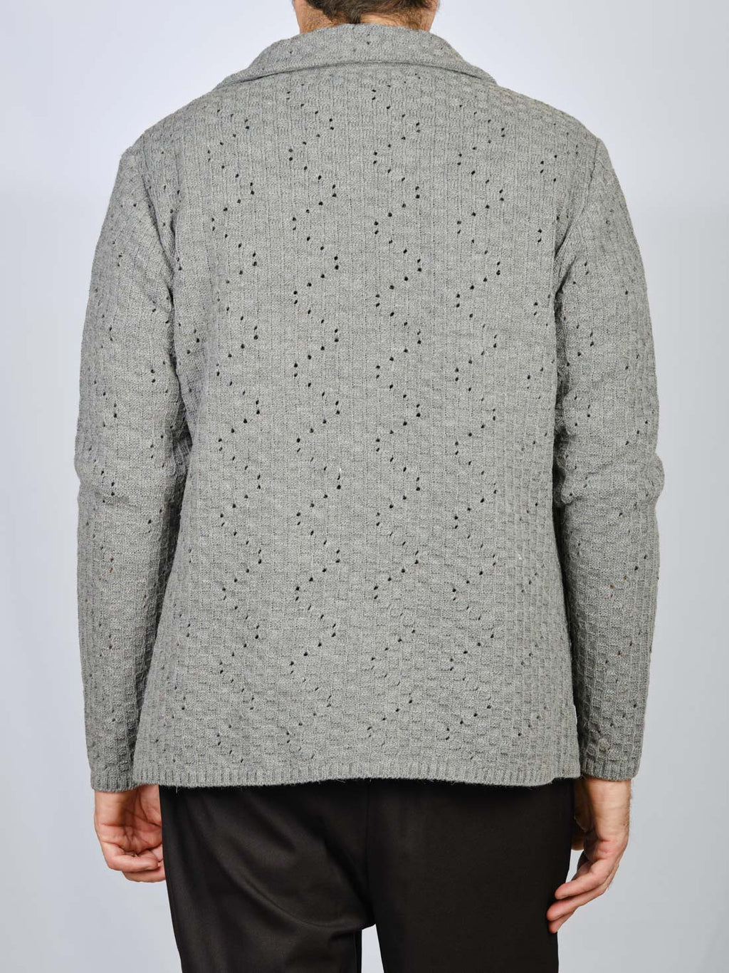 GIACCA MAGLIA GRIGIA OFFICINA 36