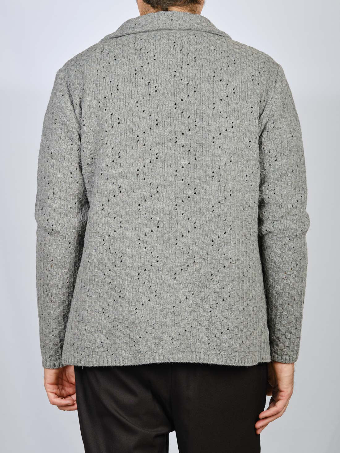 GIACCA MAGLIA GRIGIA OFFICINA 36