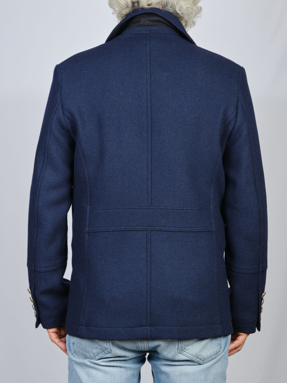 CAPPOTTO CORTO BLU OFFICINA 36