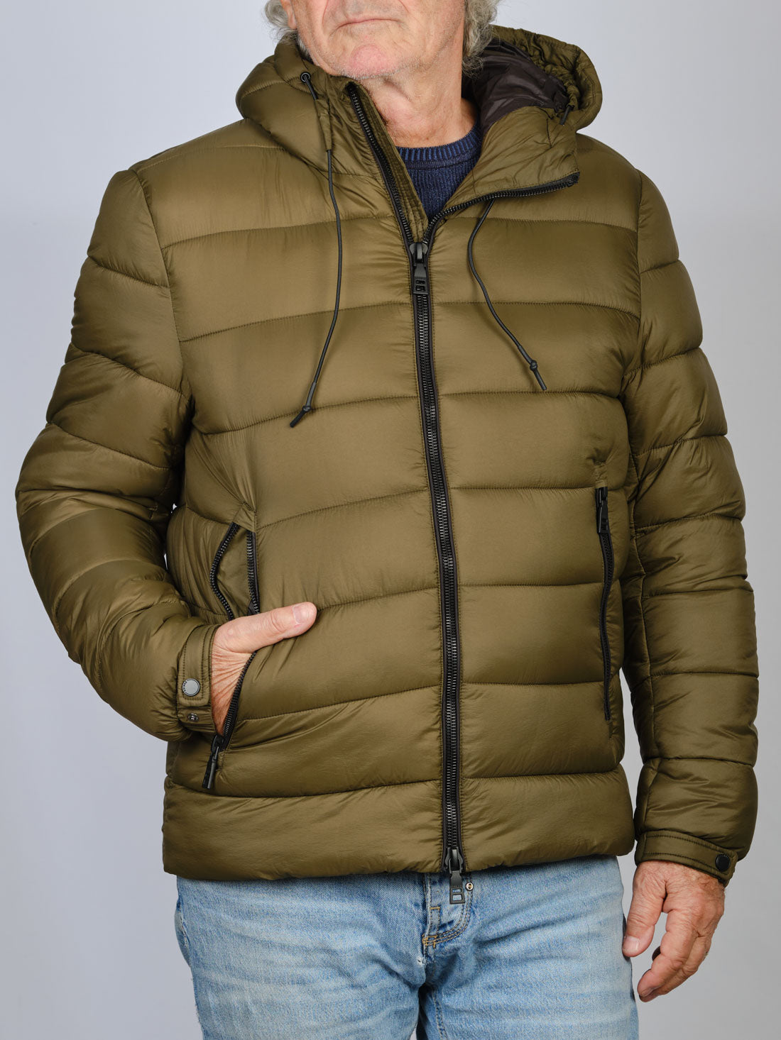 PIUMINO VERDE MILITARE SEINSE