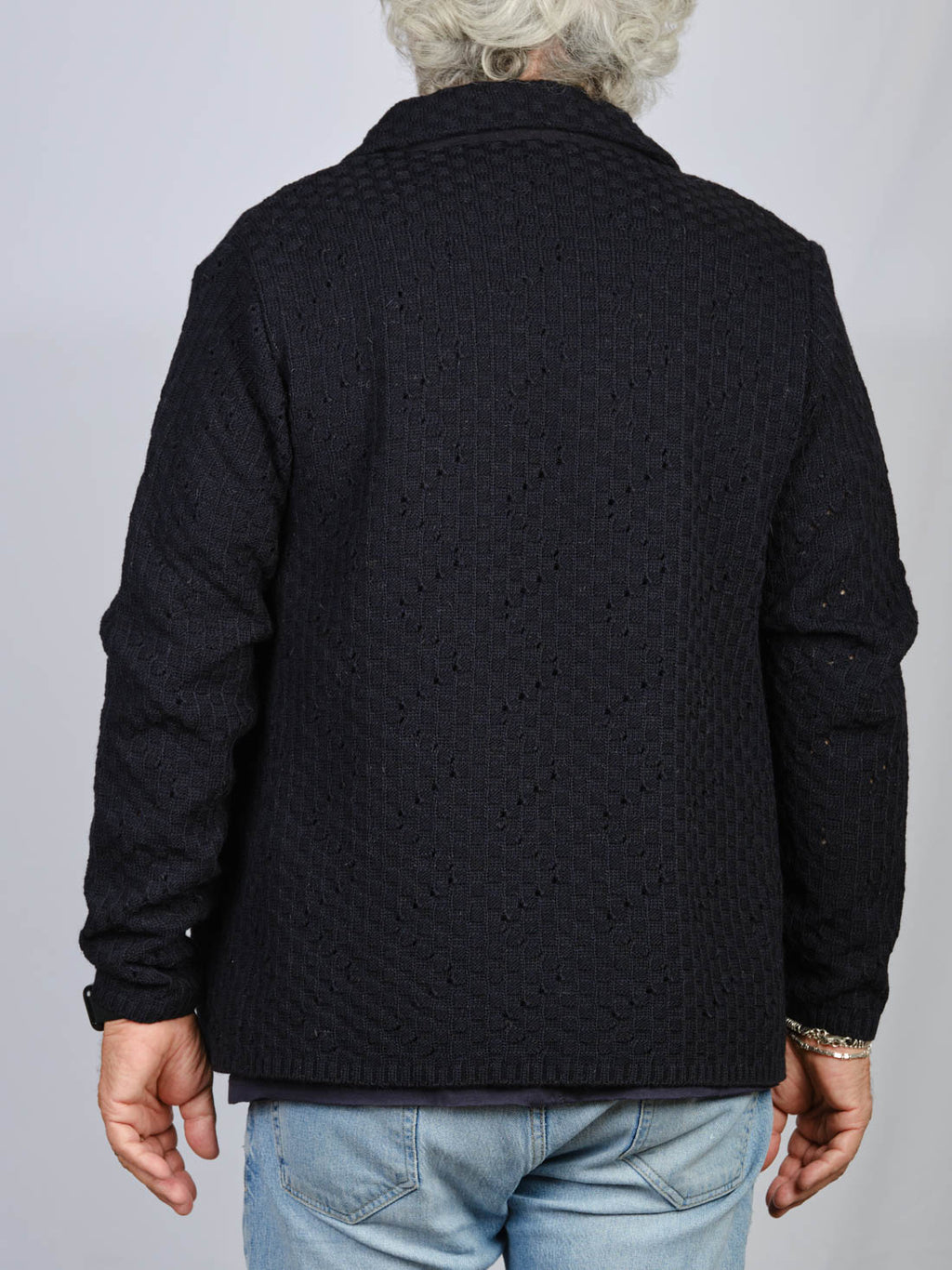 GIACCA MAGLIA BLU NOTTE OFFICNA 36