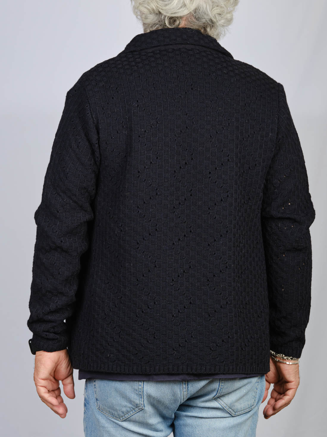 GIACCA MAGLIA BLU NOTTE OFFICNA 36