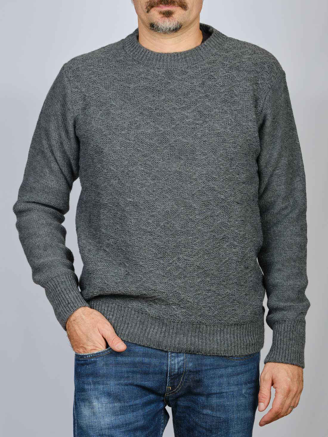 MAGLIA GRIGIA OFFICINA 36