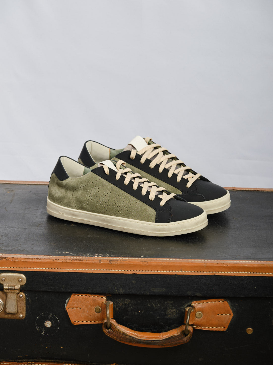 SNEAKERS P448 NERO E VERDE
