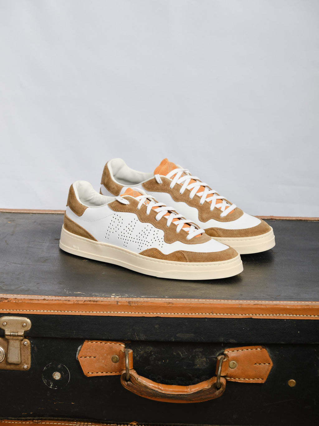 SNEAKERS P448 SUN BIANCO/MORO