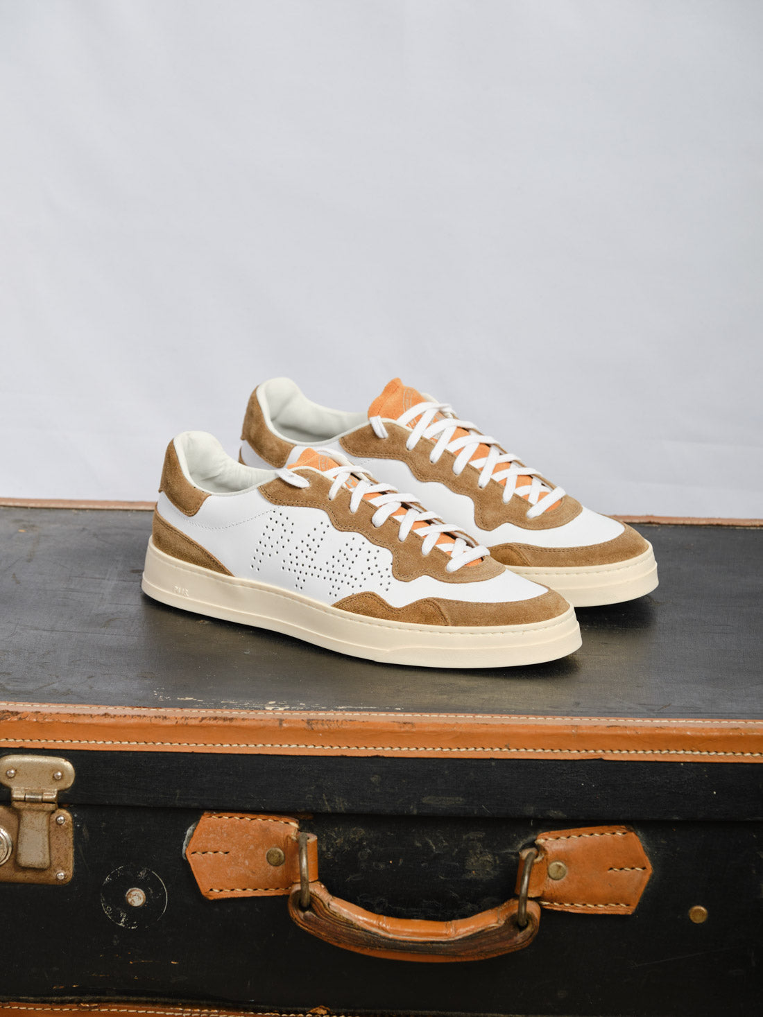 SNEAKERS P448 SUN BIANCO/MORO